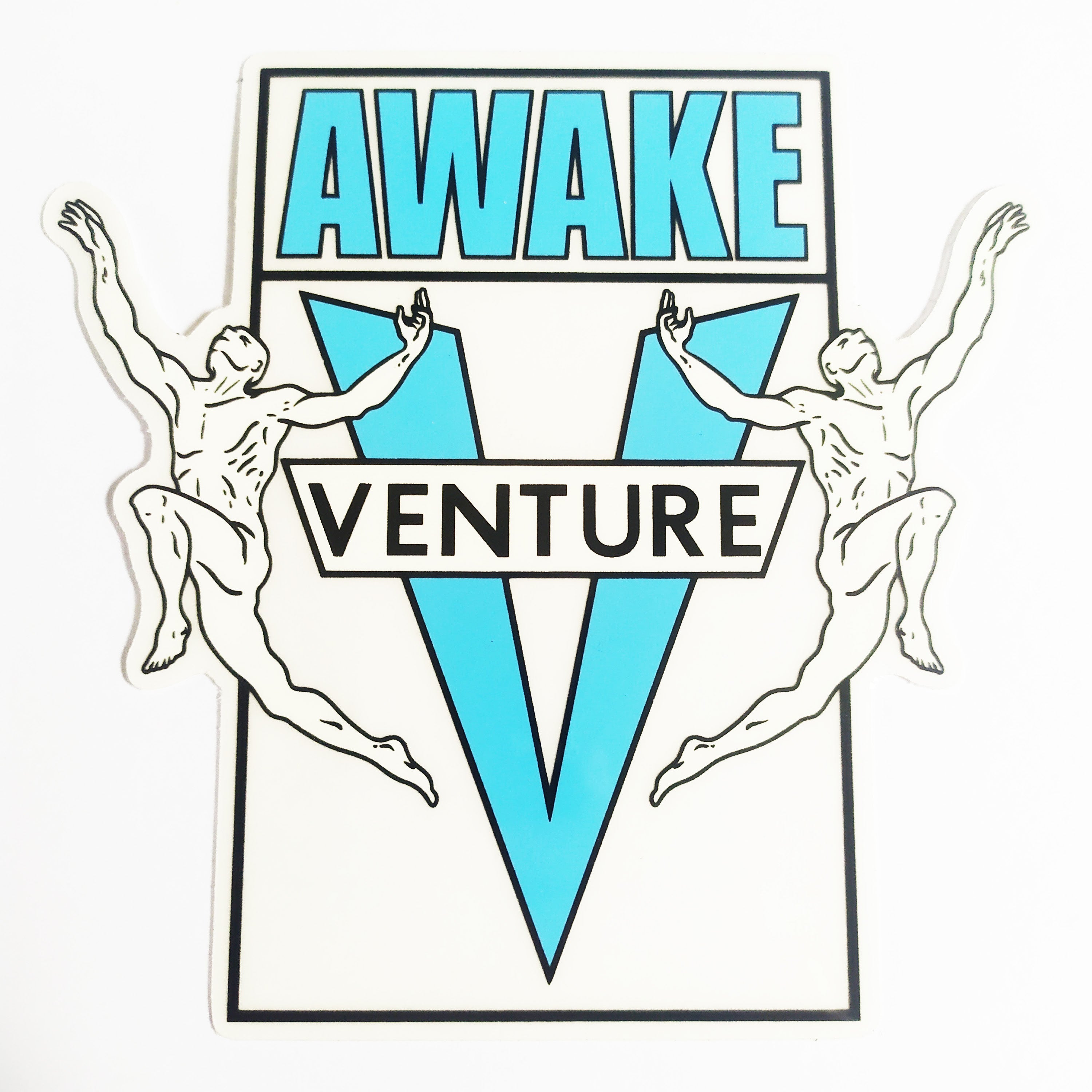 Venture Trucks - '87 Skateboard Sticker Blue