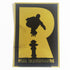 Real Skateboards Logo Foil Sticker - Black/Gold