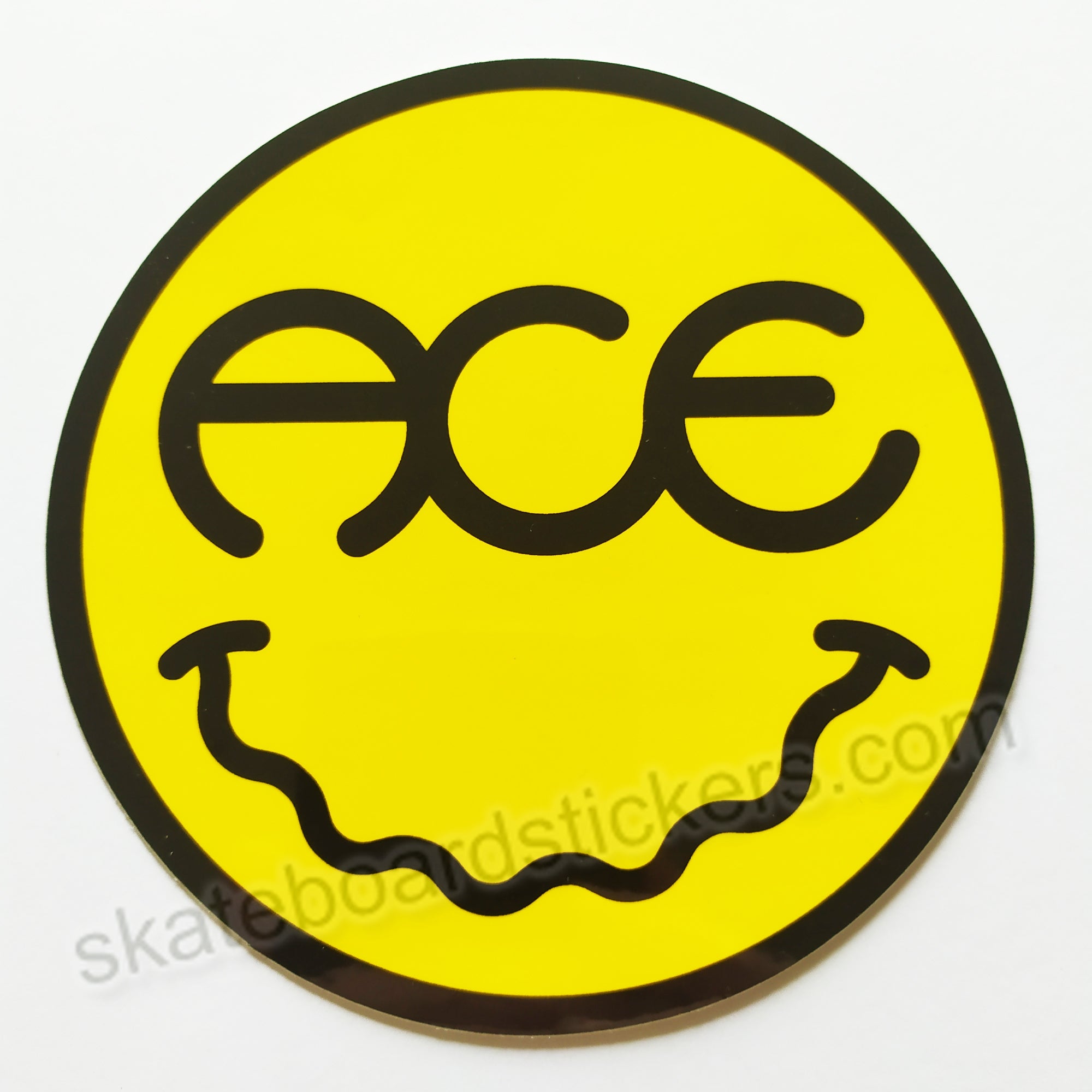 Ace Trucks Skateboard Sticker - Baked Smile
