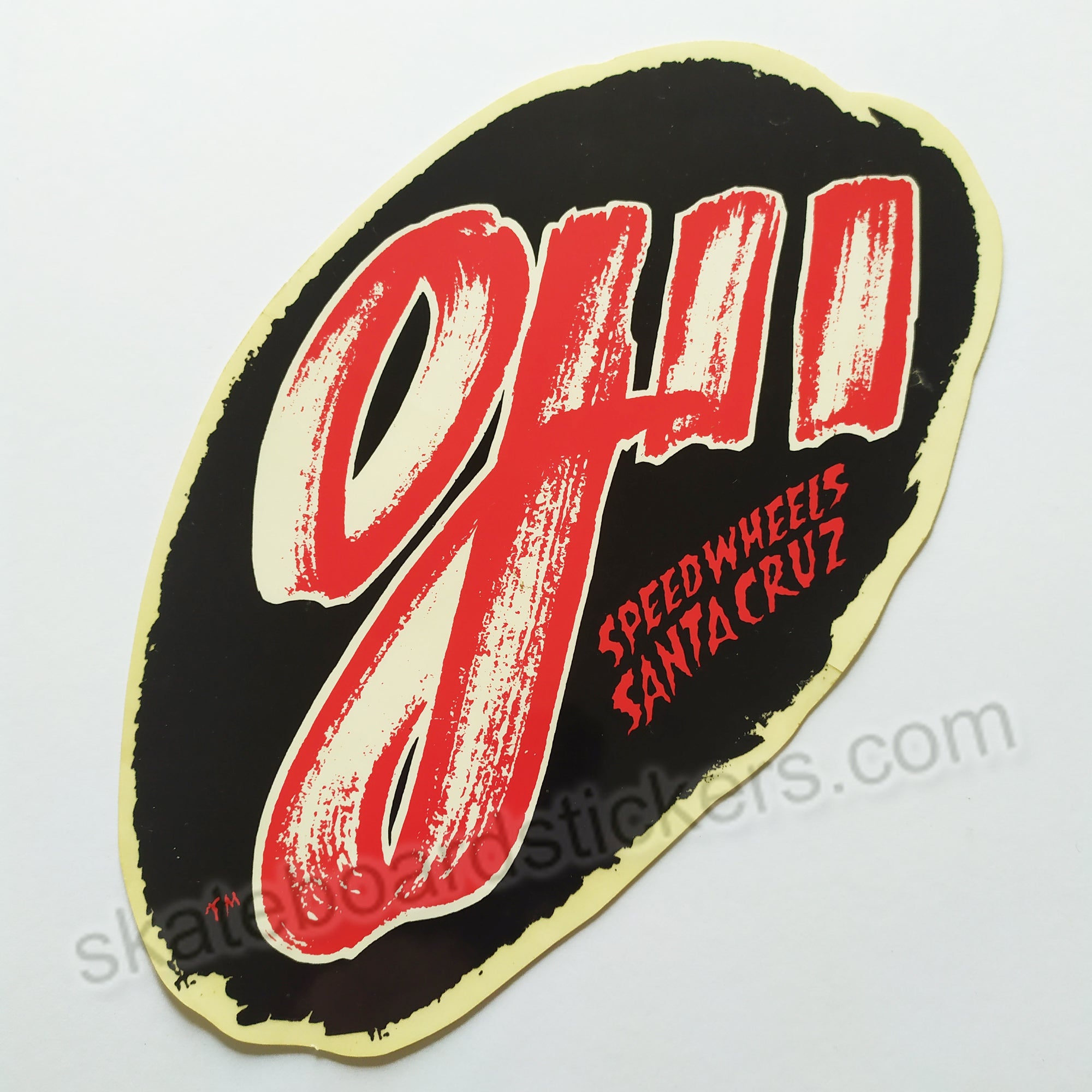OJ II Speed Wheels Skateboard Sticker - Original from the 80s