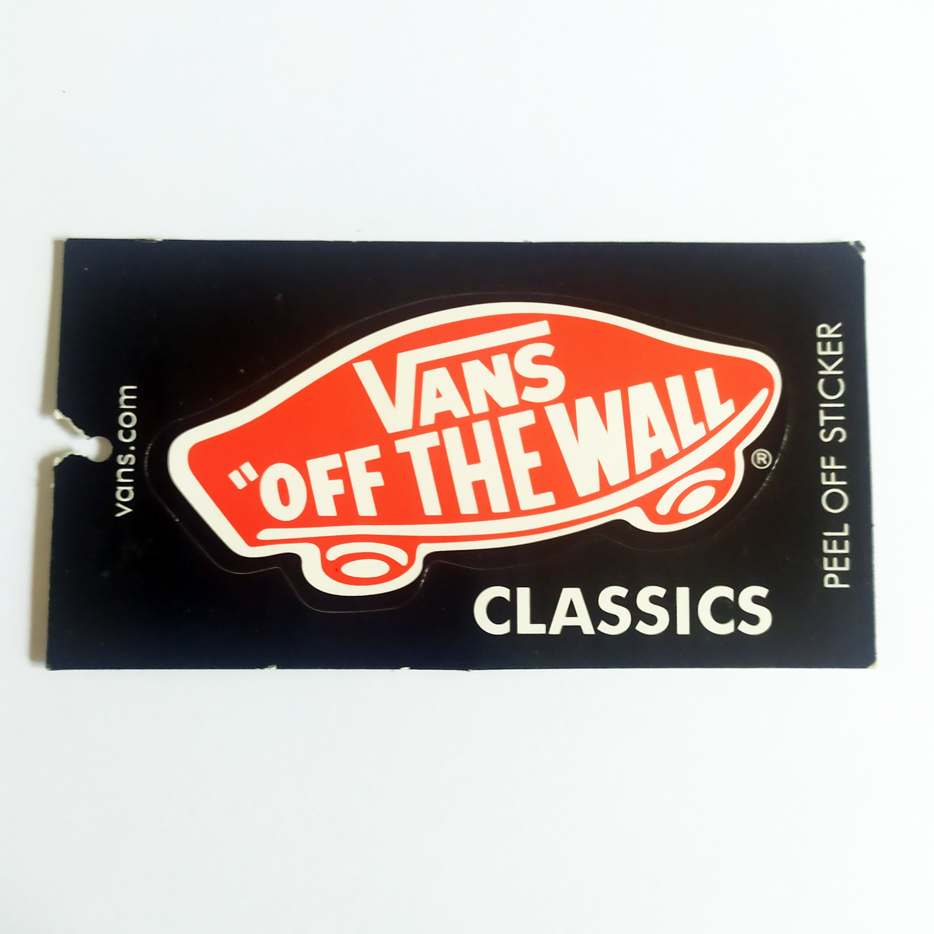 Vans "Off The Wall Classics" Skateboard Sticker
