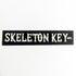 Skeleton Key Skateboard Sticker