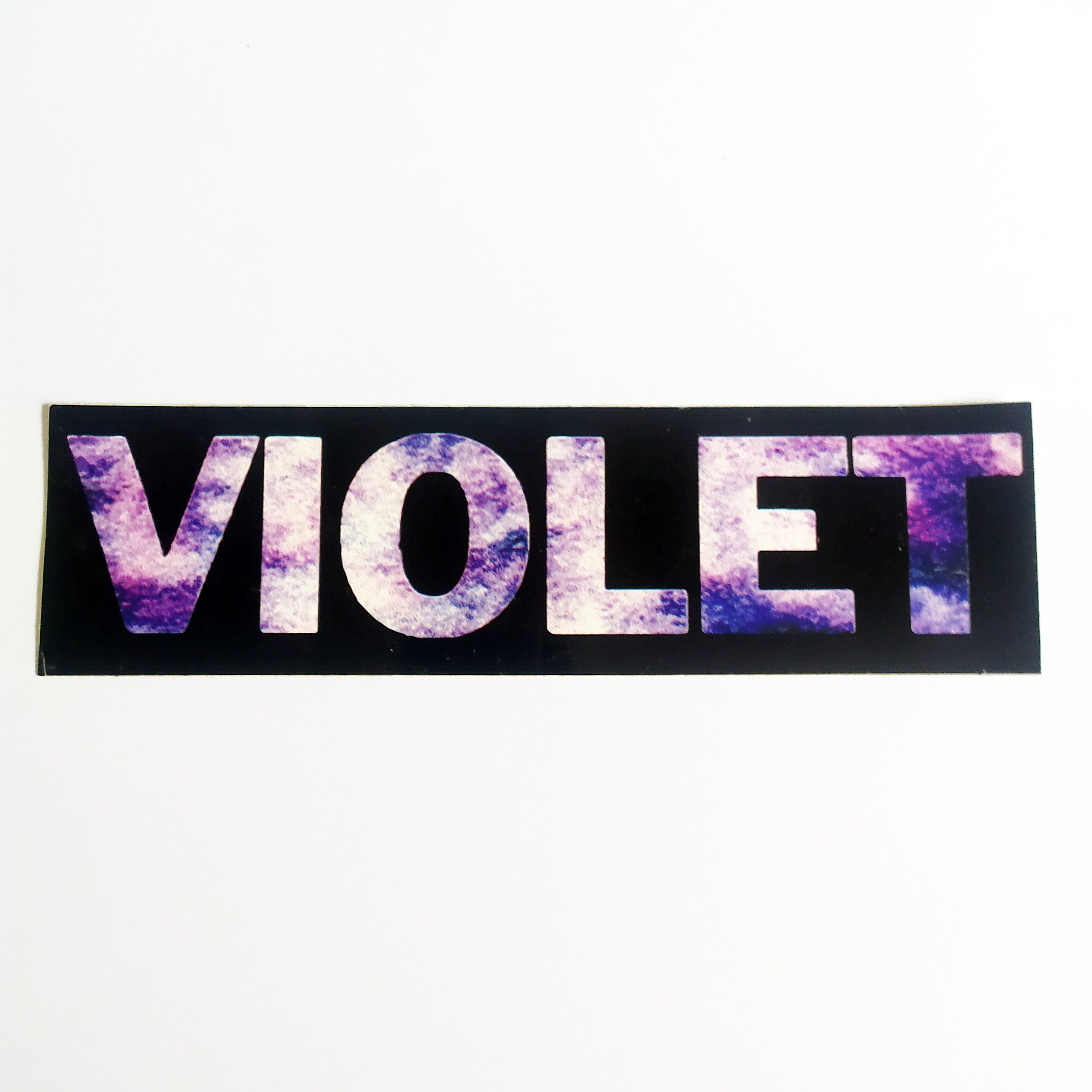 Violet Skateboards Sticker