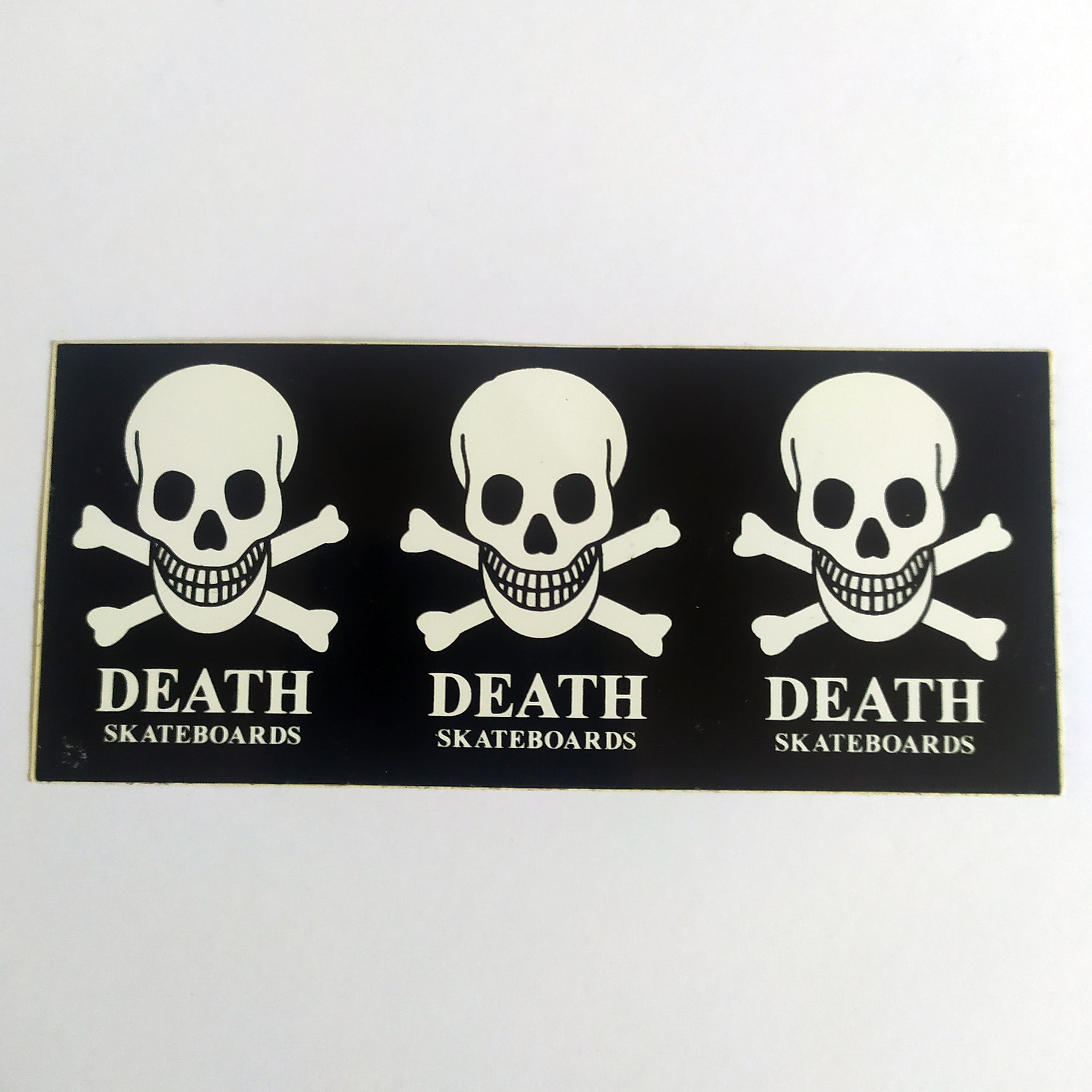 Death Skateboards Skateboard Sticker