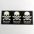 Death Skateboards Skateboard Sticker