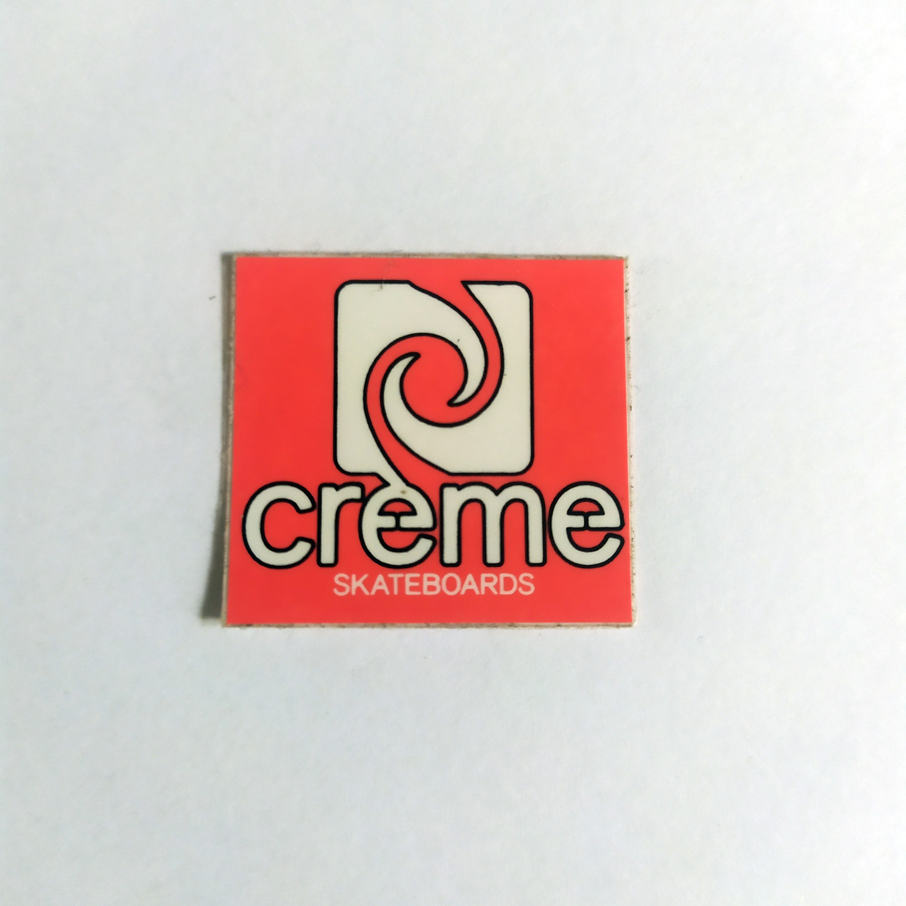 Creme Skate Sticker