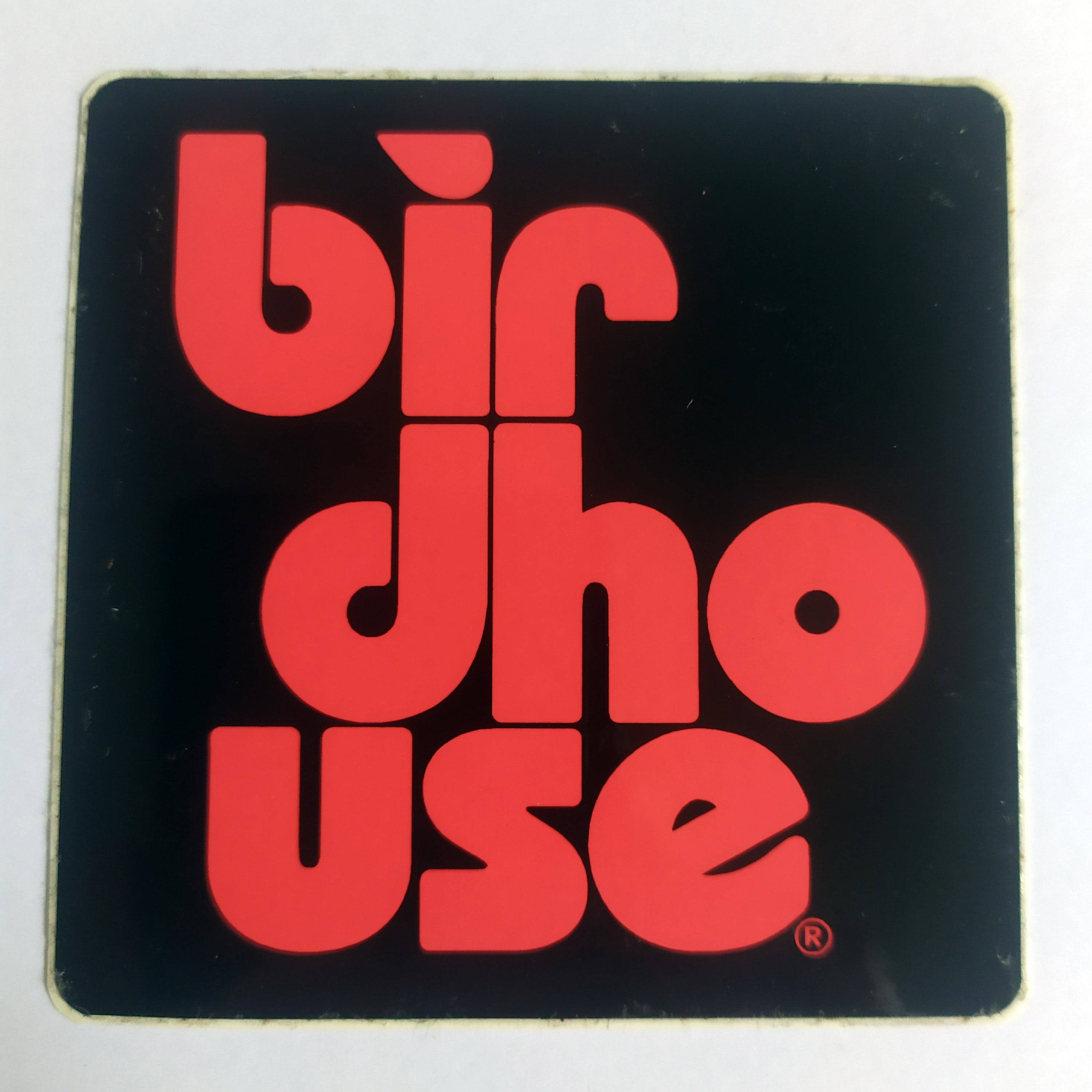 Birdhouse Skateboards Stacked Skateboard Sticker - Red/Black