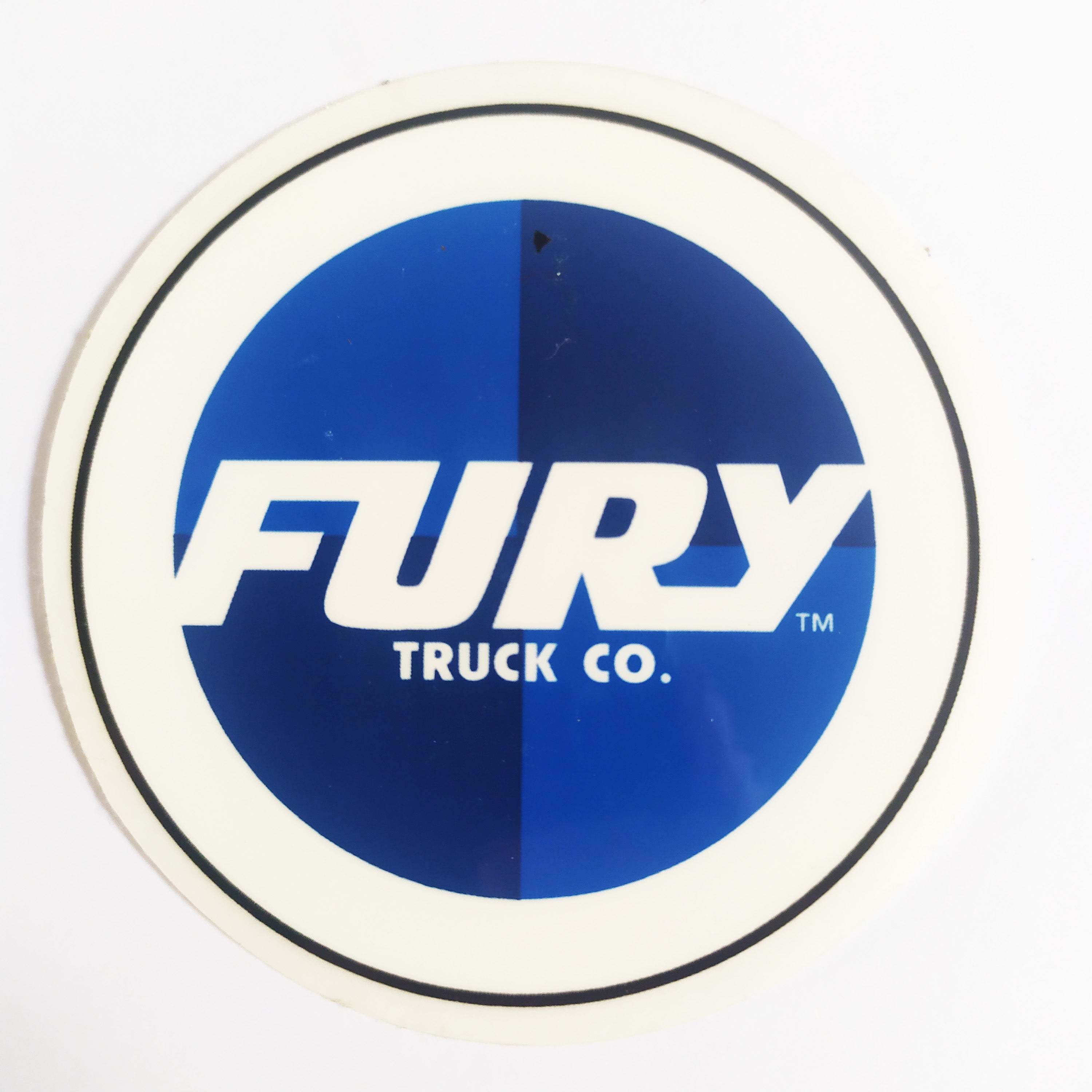 Fury Trucks Skate Sticker