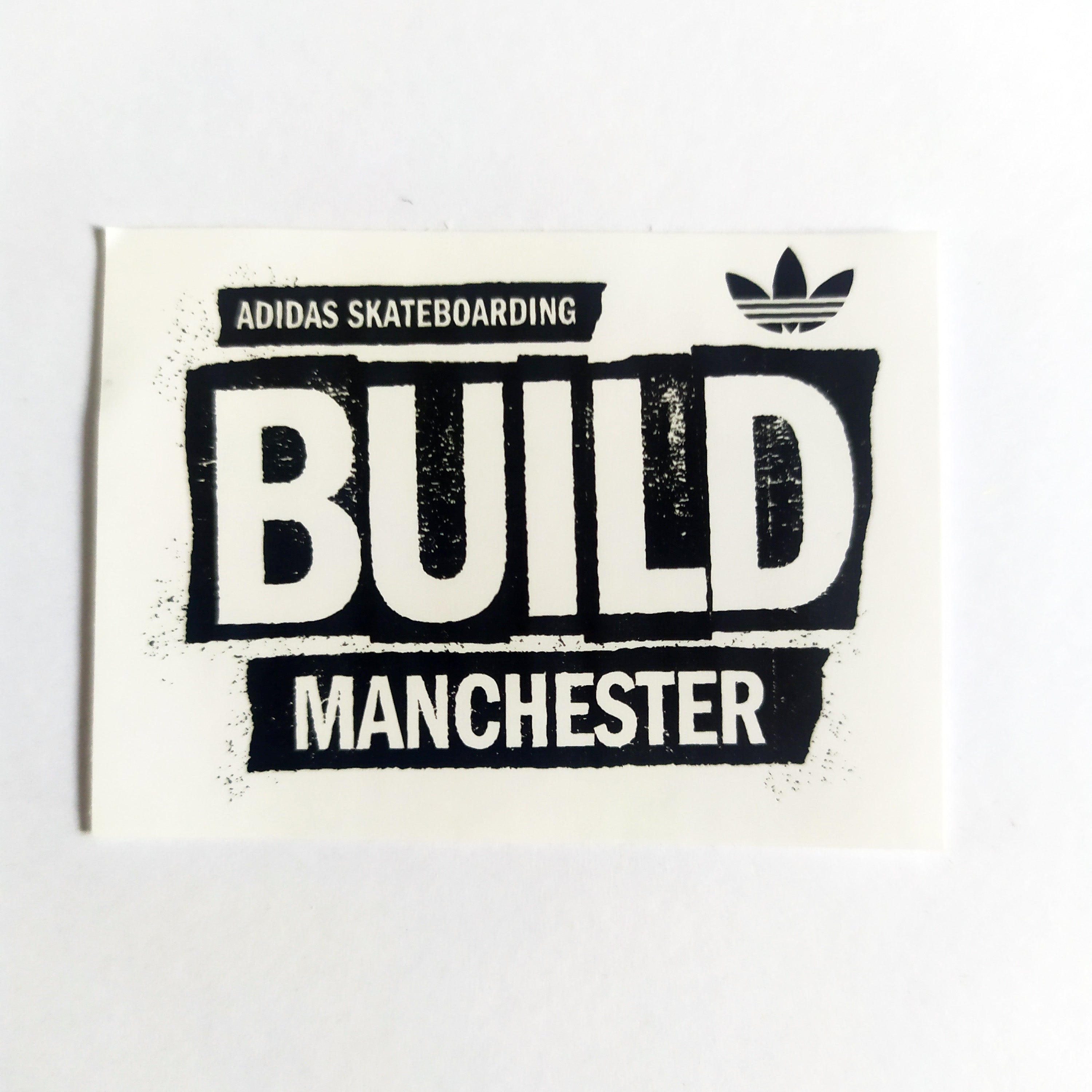 Adidas Skateboarding X Build Manchester Skate Sticker
