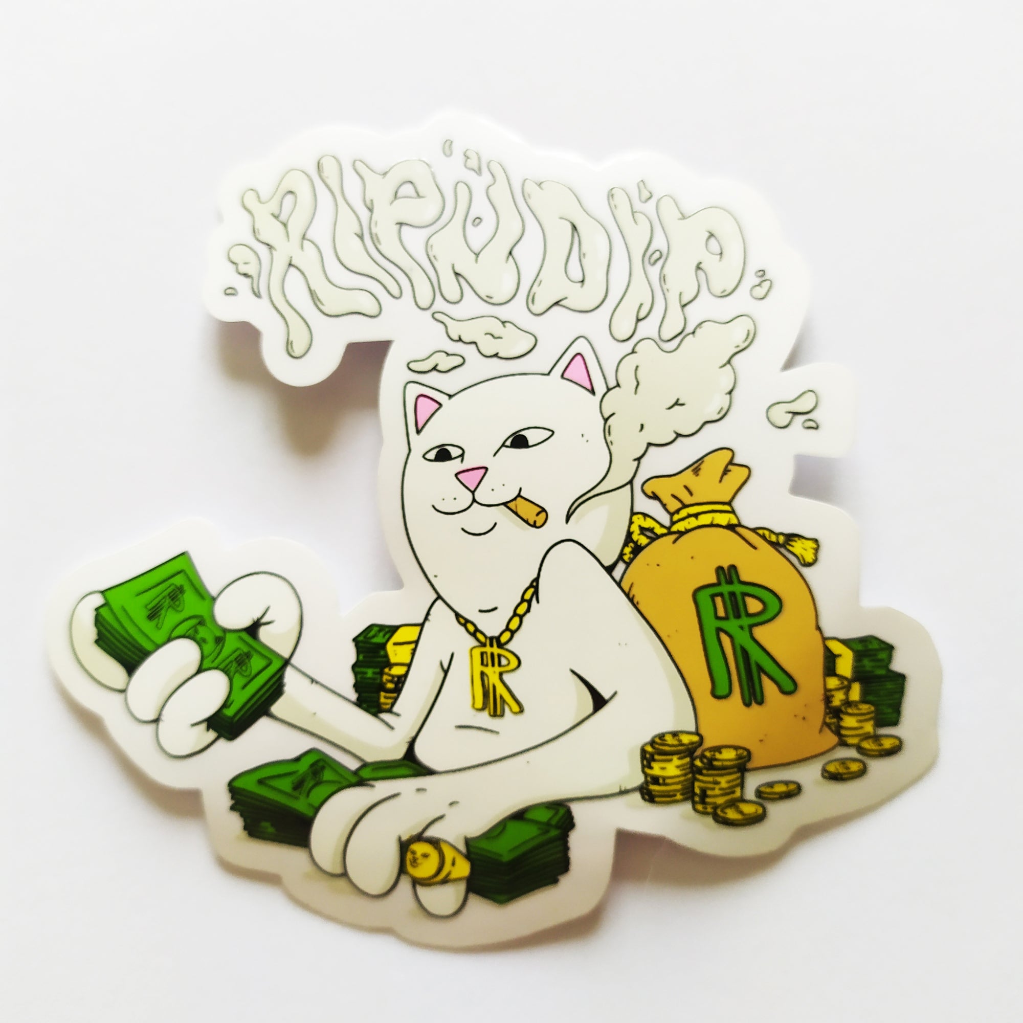 Rip N Dip / RIPNDIP Skateboard Sticker - SkateboardStickers.com