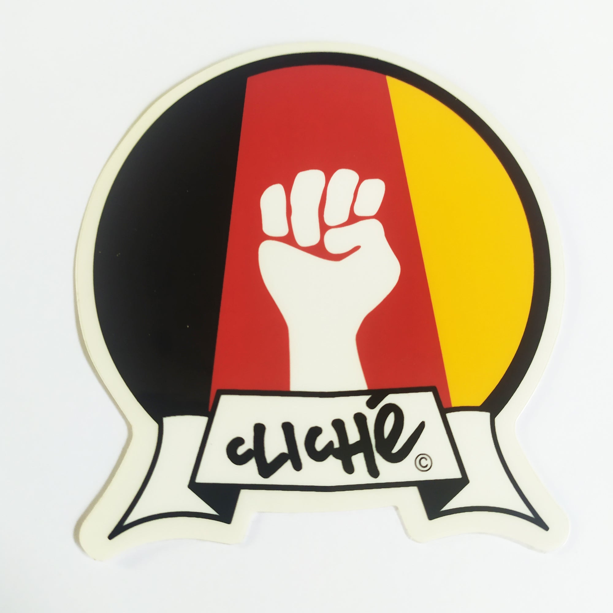 Cliche Skateboards Sticker