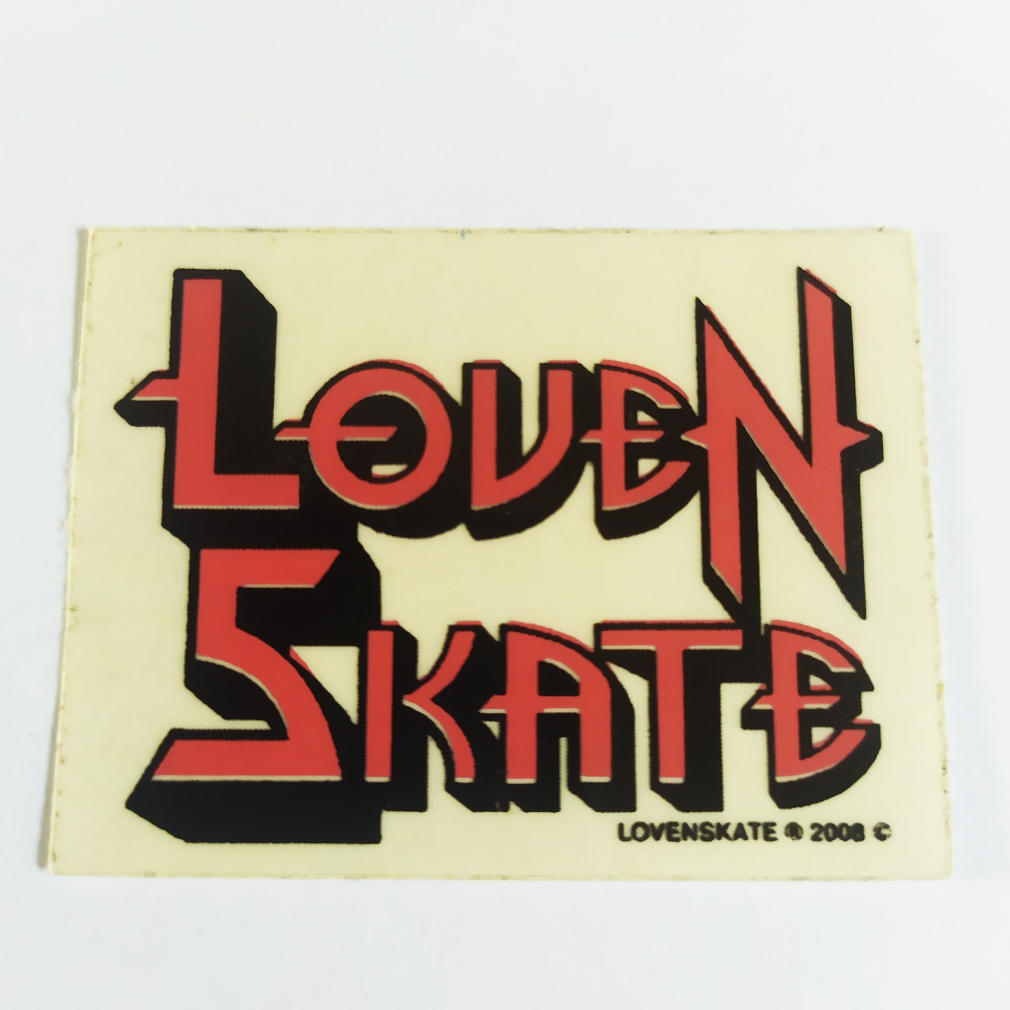 Lovenskate Skateboard Sticker