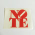 Note Shop Skate Sticker