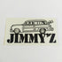 Jimmy'z Skateboard / Surf Sticker