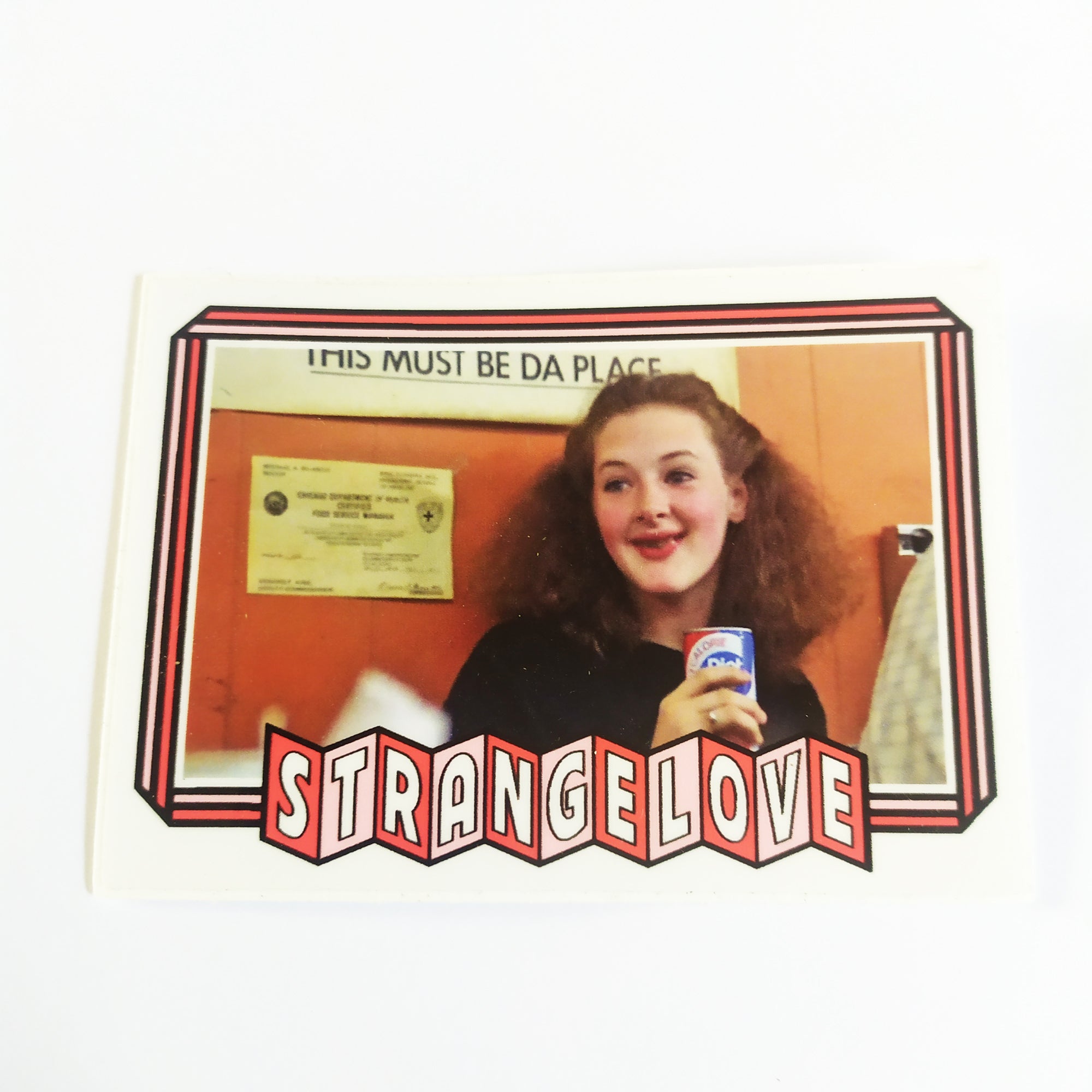 StrangeLove Skateboard Sticker
