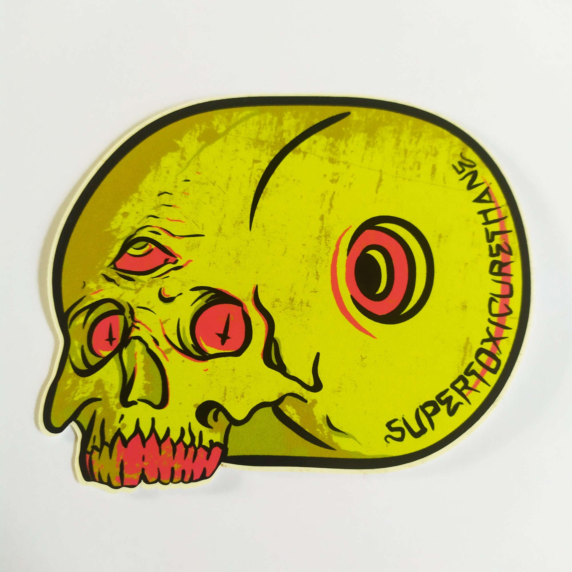 Super Toxic Urethane Skateboard Sticker