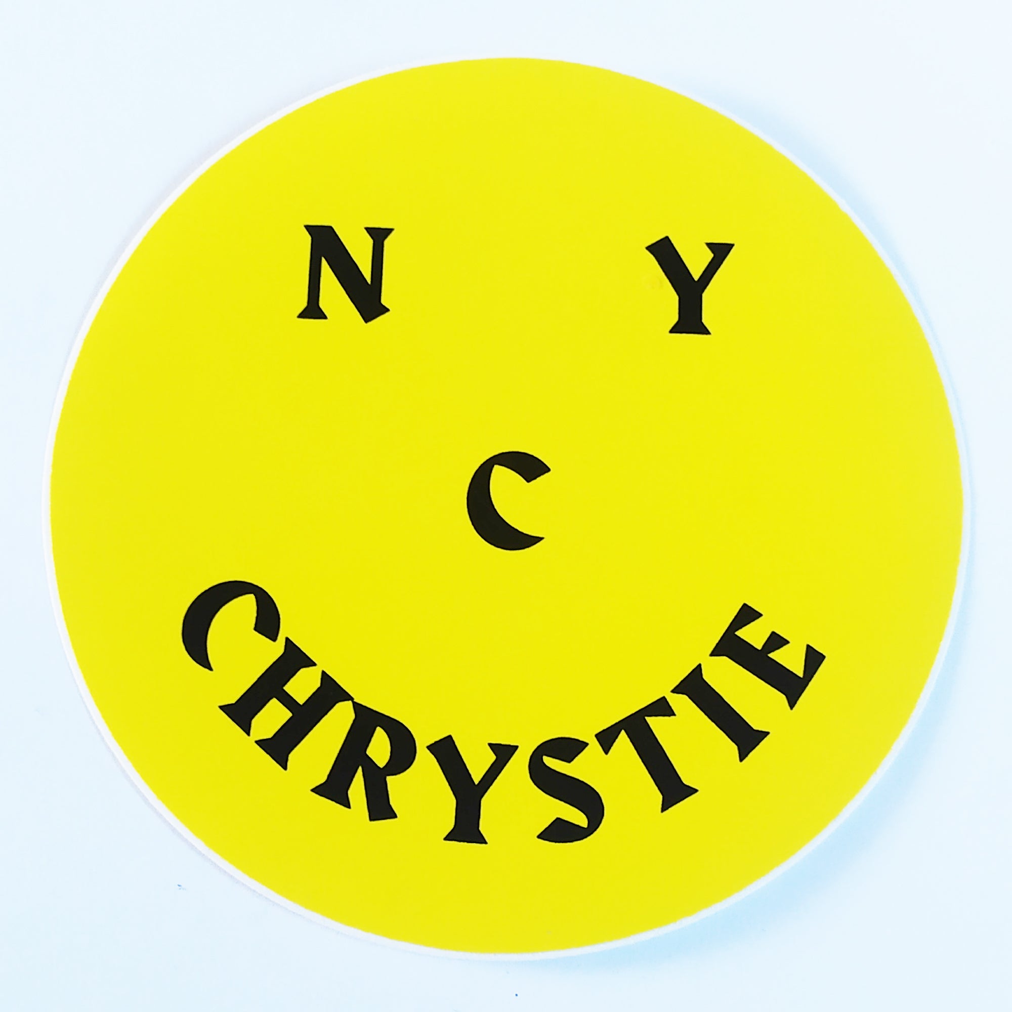 Chrystie NYC Skate Sticker