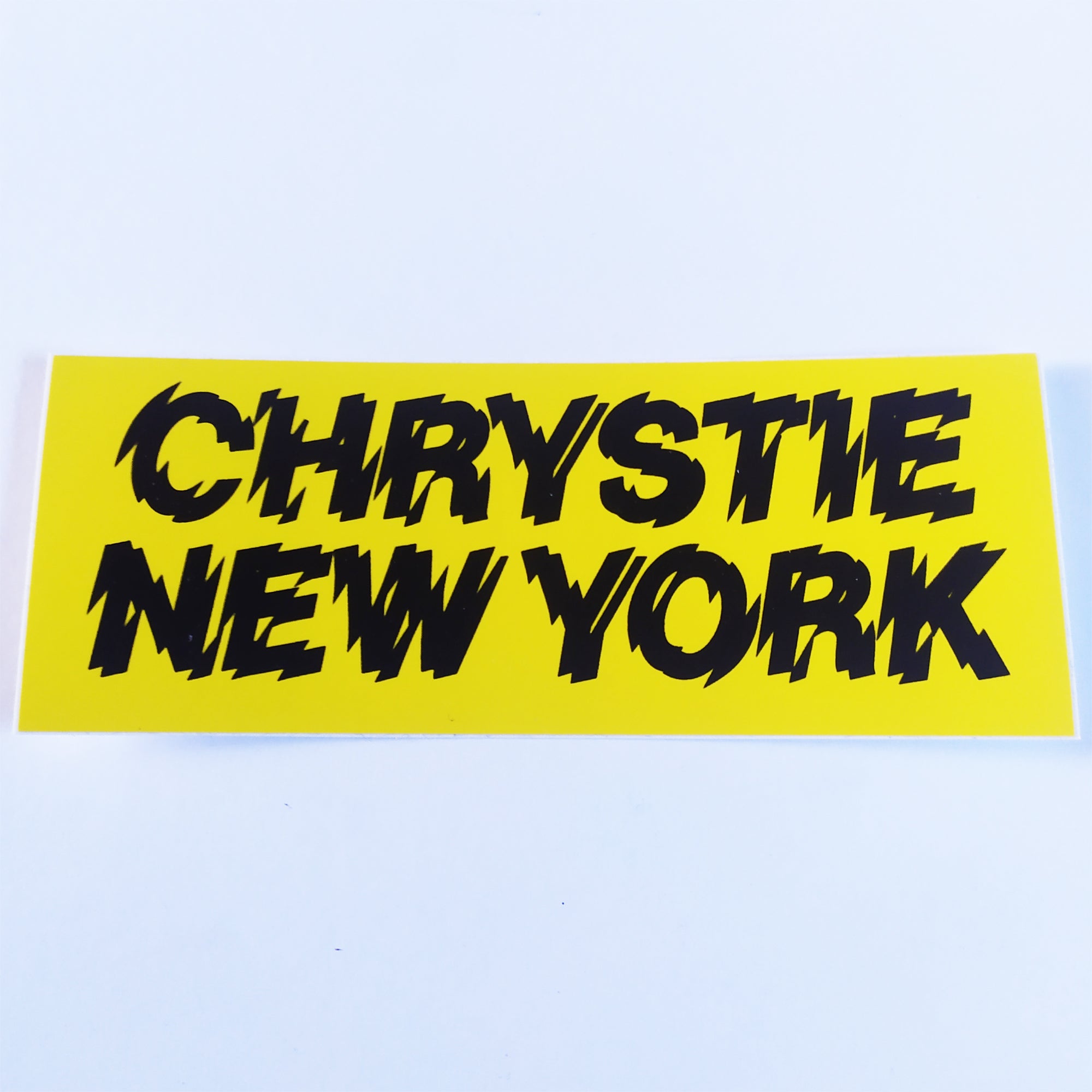 Chrystie NYC Skate Sticker