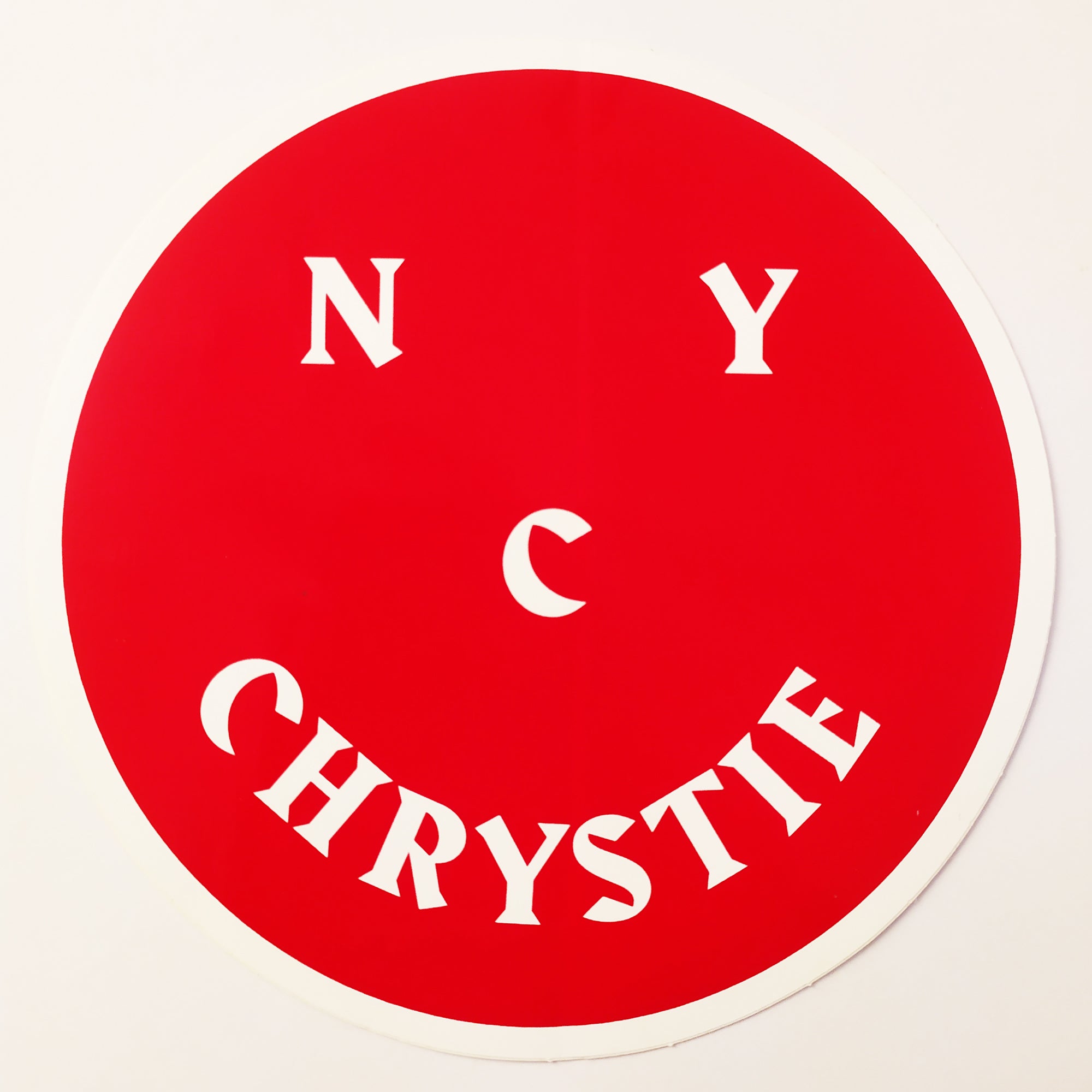 Chrystie NYC Skate Sticker