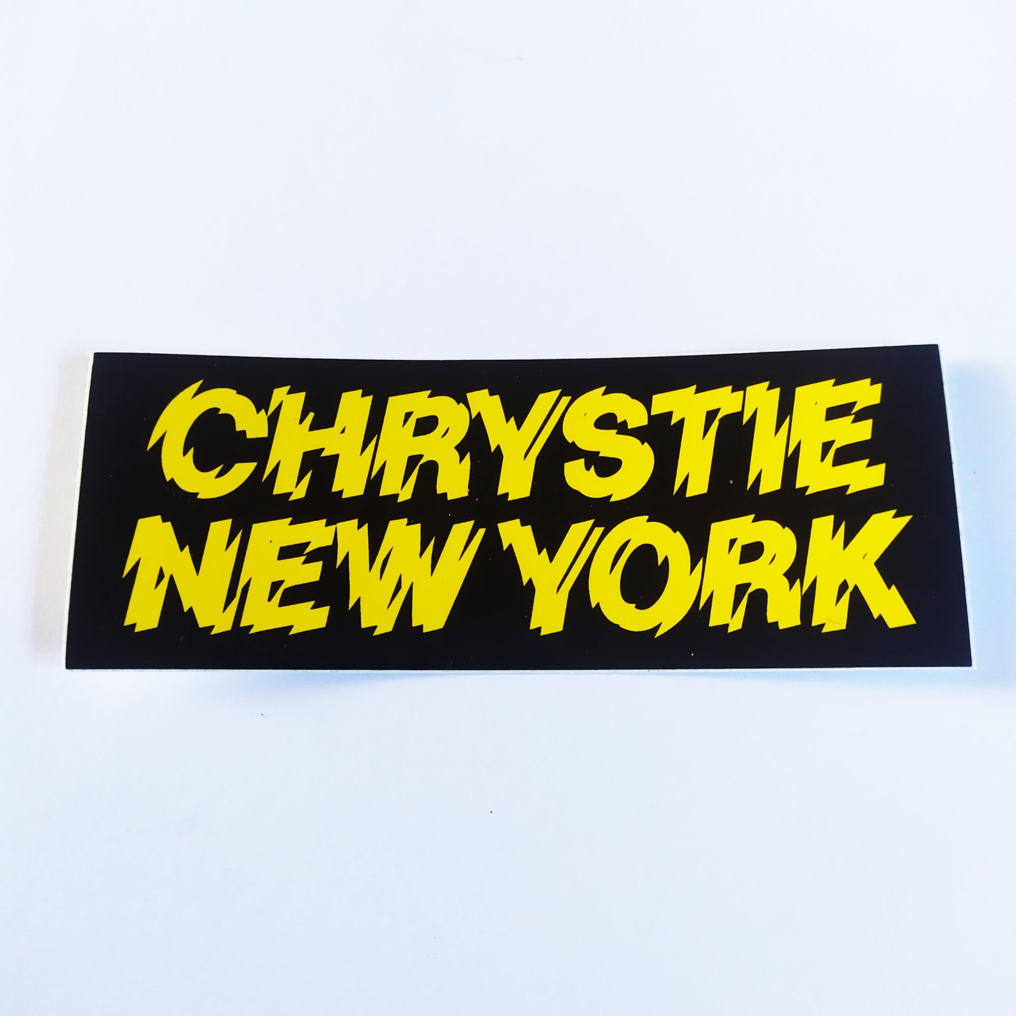 Chrystie NYC Skate Sticker