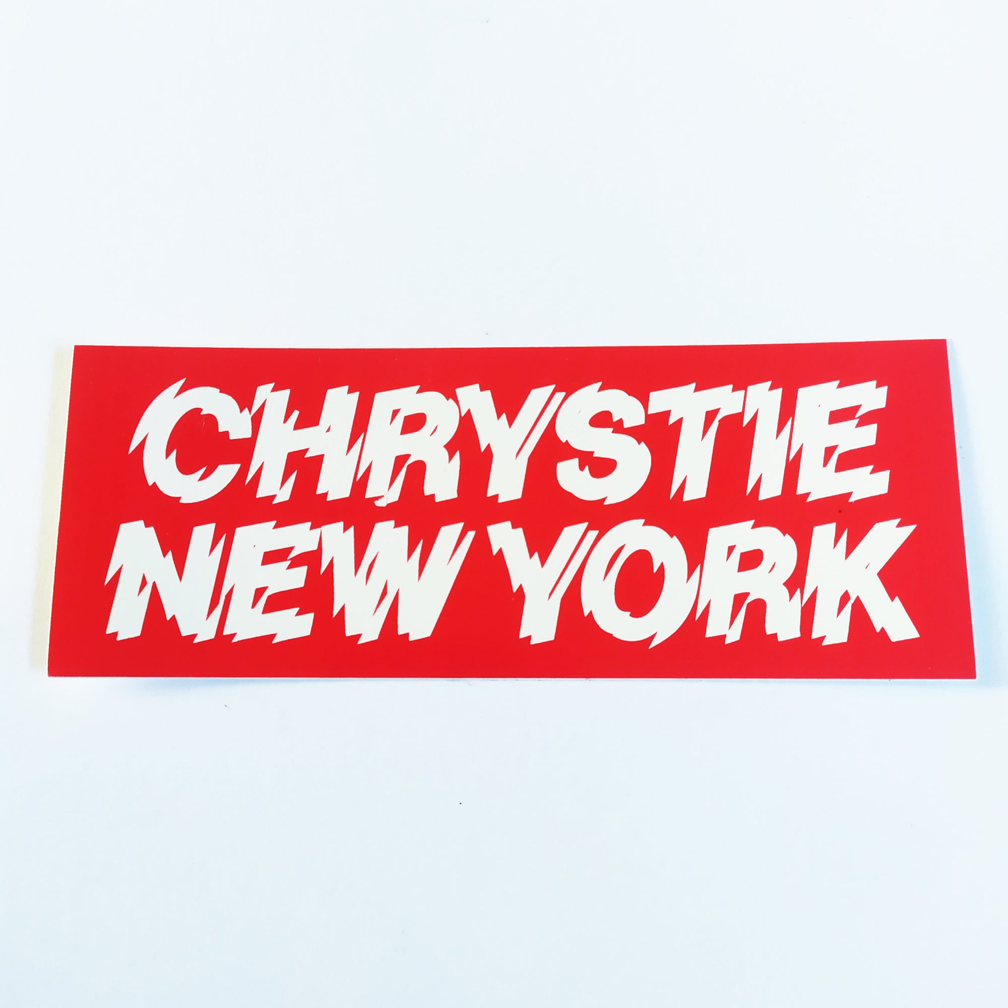 Chrystie NYC Skate Sticker