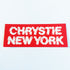 Chrystie NYC Skate Sticker