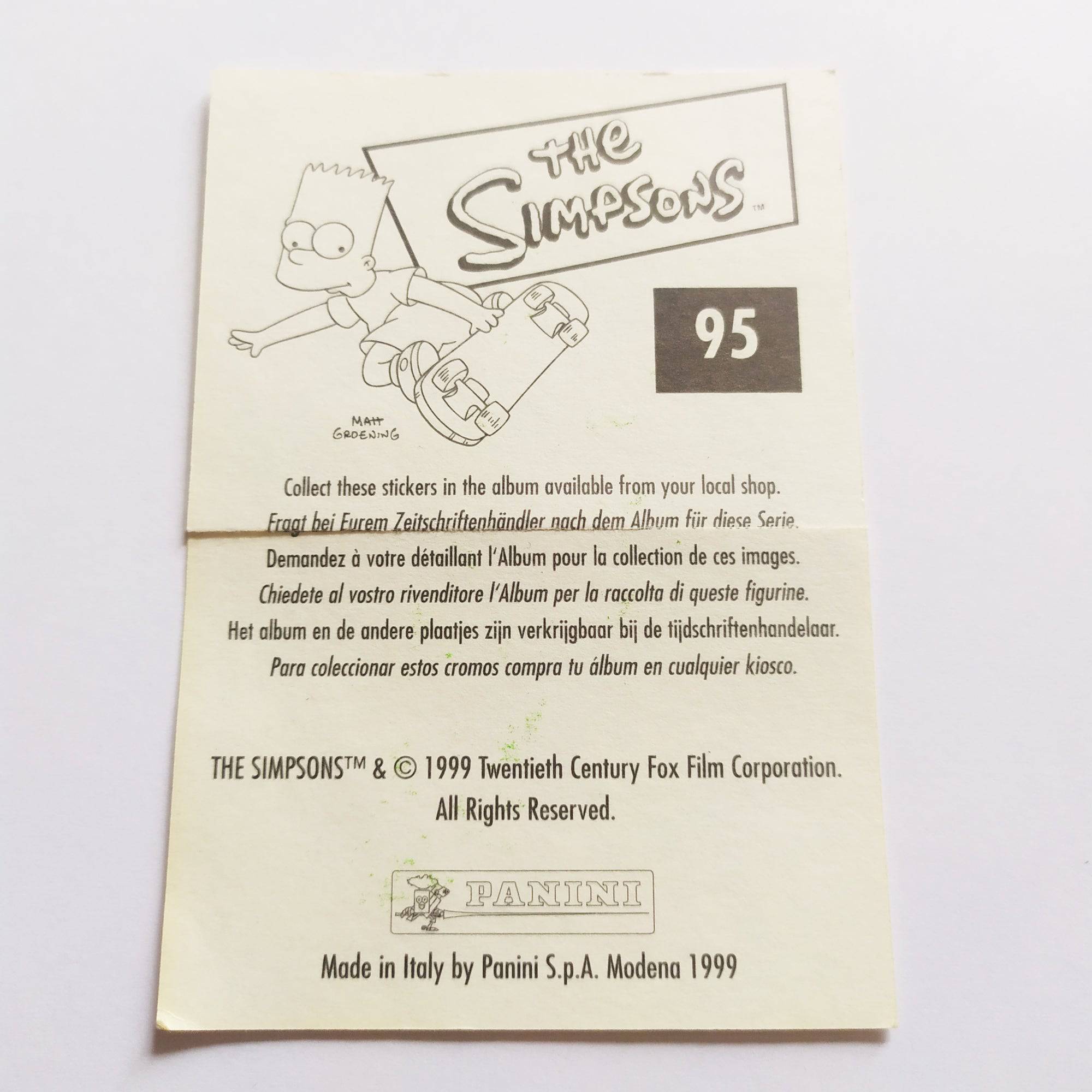 The Simpsons / Toxic Skateboards Sticker - SkateboardStickers.com