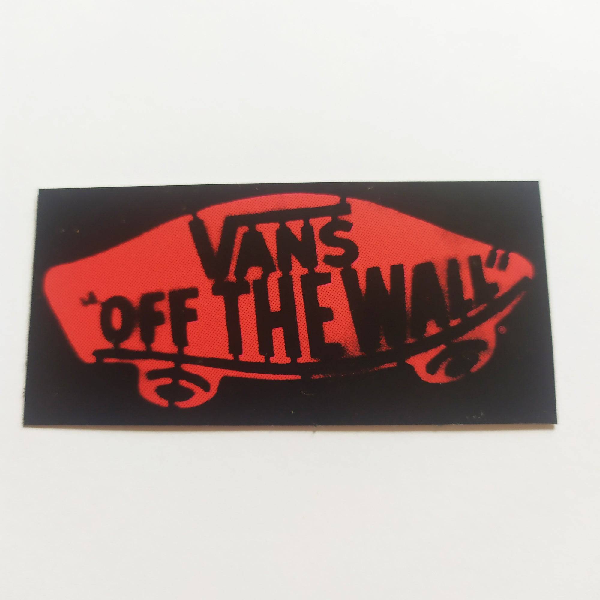 Vans Shoes Off The Wall Skateboard Sticker - SkateboardStickers.com