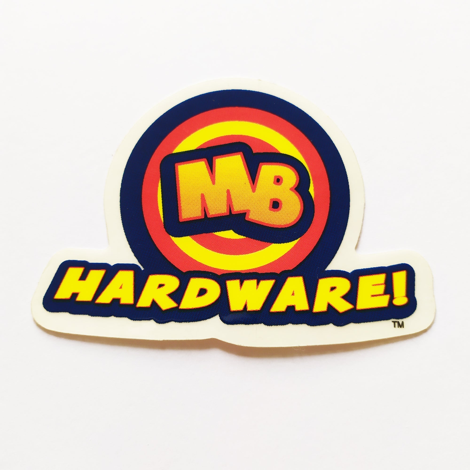 MB Hardware Skateboard Sticker - SkateboardStickers.com