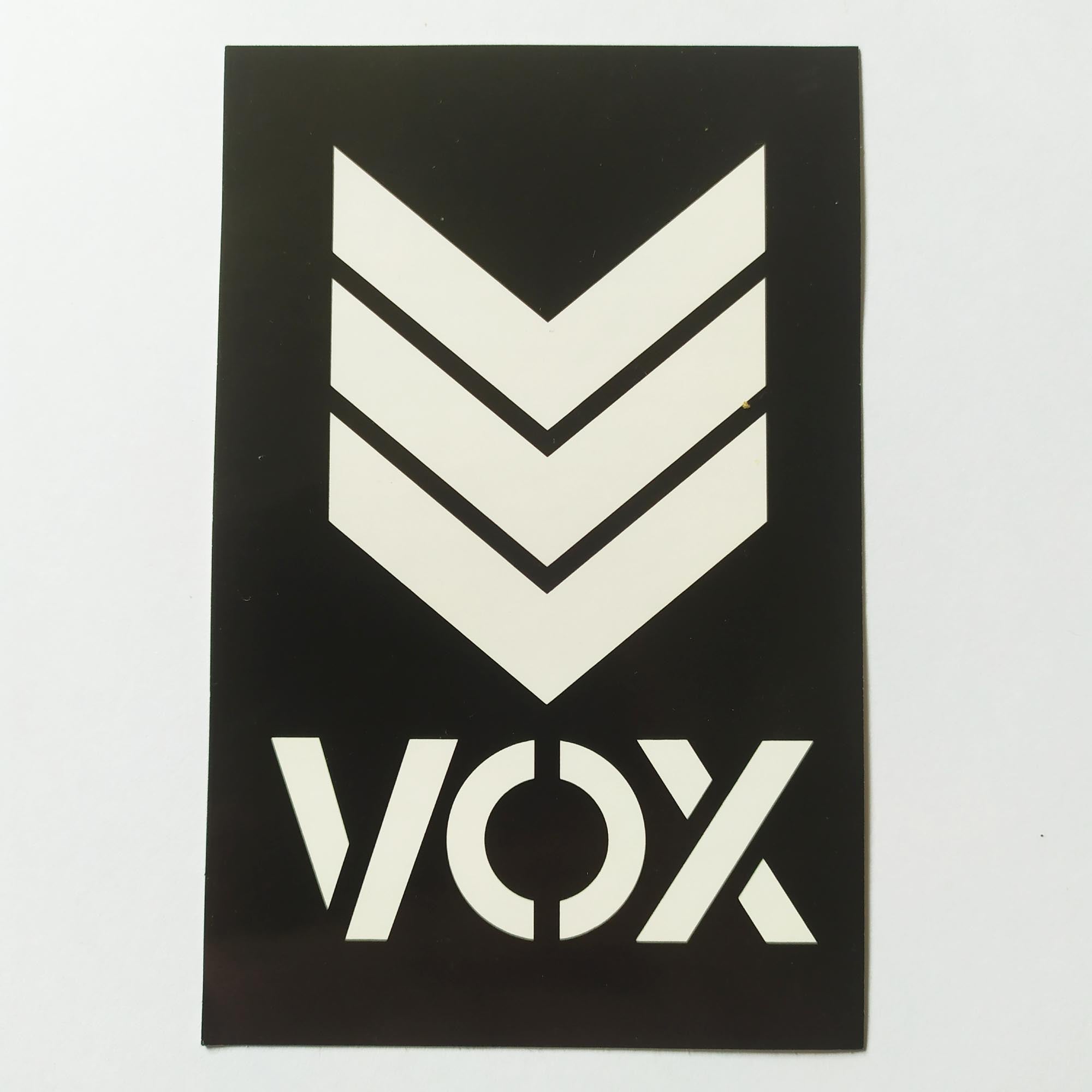 Vox Skate Shoes Skateboard Sticker - SkateboardStickers.com