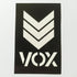 Vox Skate Shoes Skateboard Sticker - SkateboardStickers.com