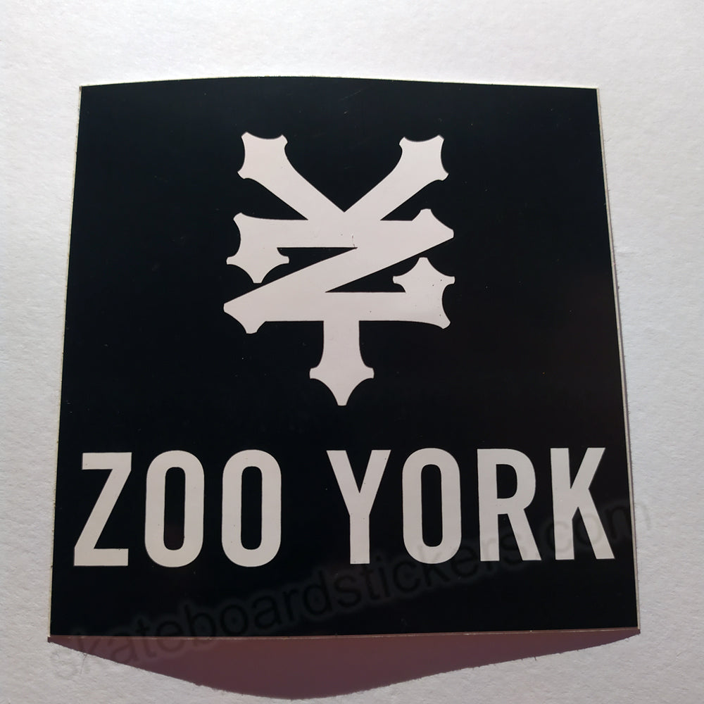 Zoo York Skateboard / BMX Sticker - SkateboardStickers.com