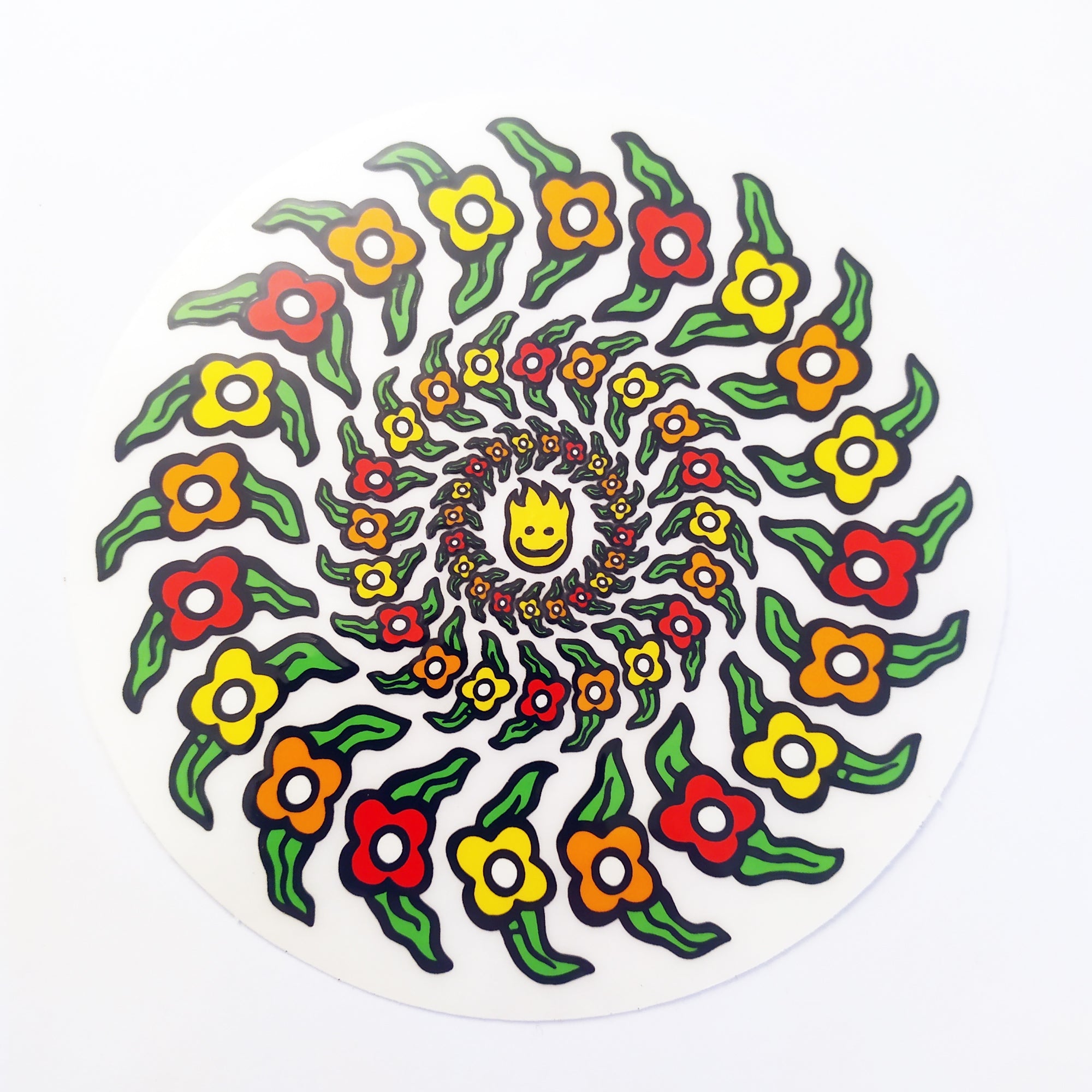 Spitfire X Krooked Skate Sticker - Gonz Art