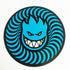 Spitfire Wheels Skateboard Sticker - Swirl Head - SkateboardStickers.com