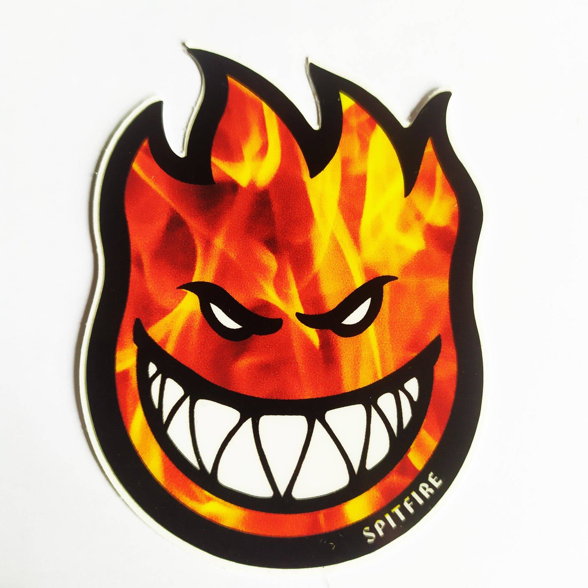 Large Spitfire Sticker Spitfire Bighead Logos Spitfire Bighead Large Sticker | Zumiez