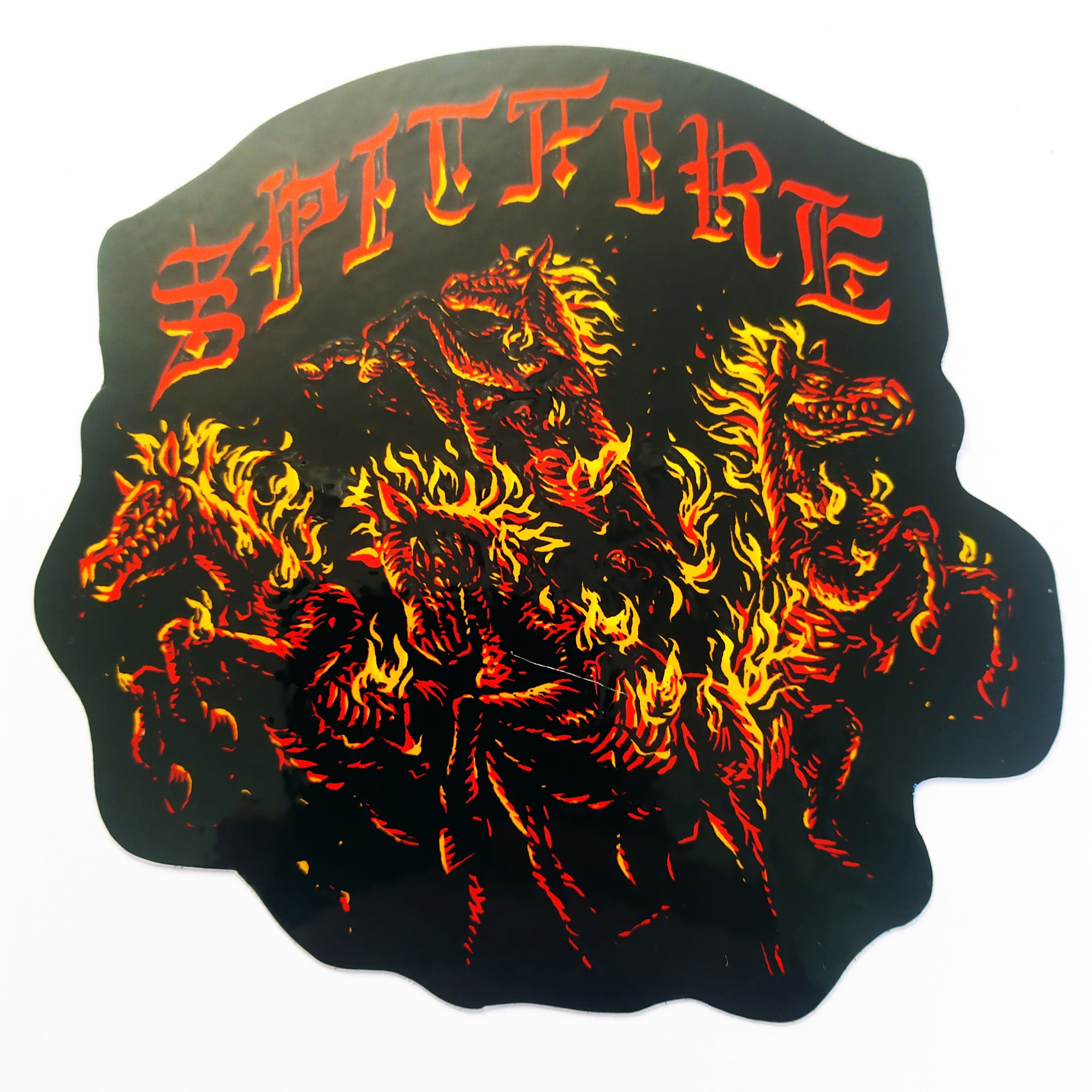 Spitfire Wheels Skate Sticker - Apocalypse