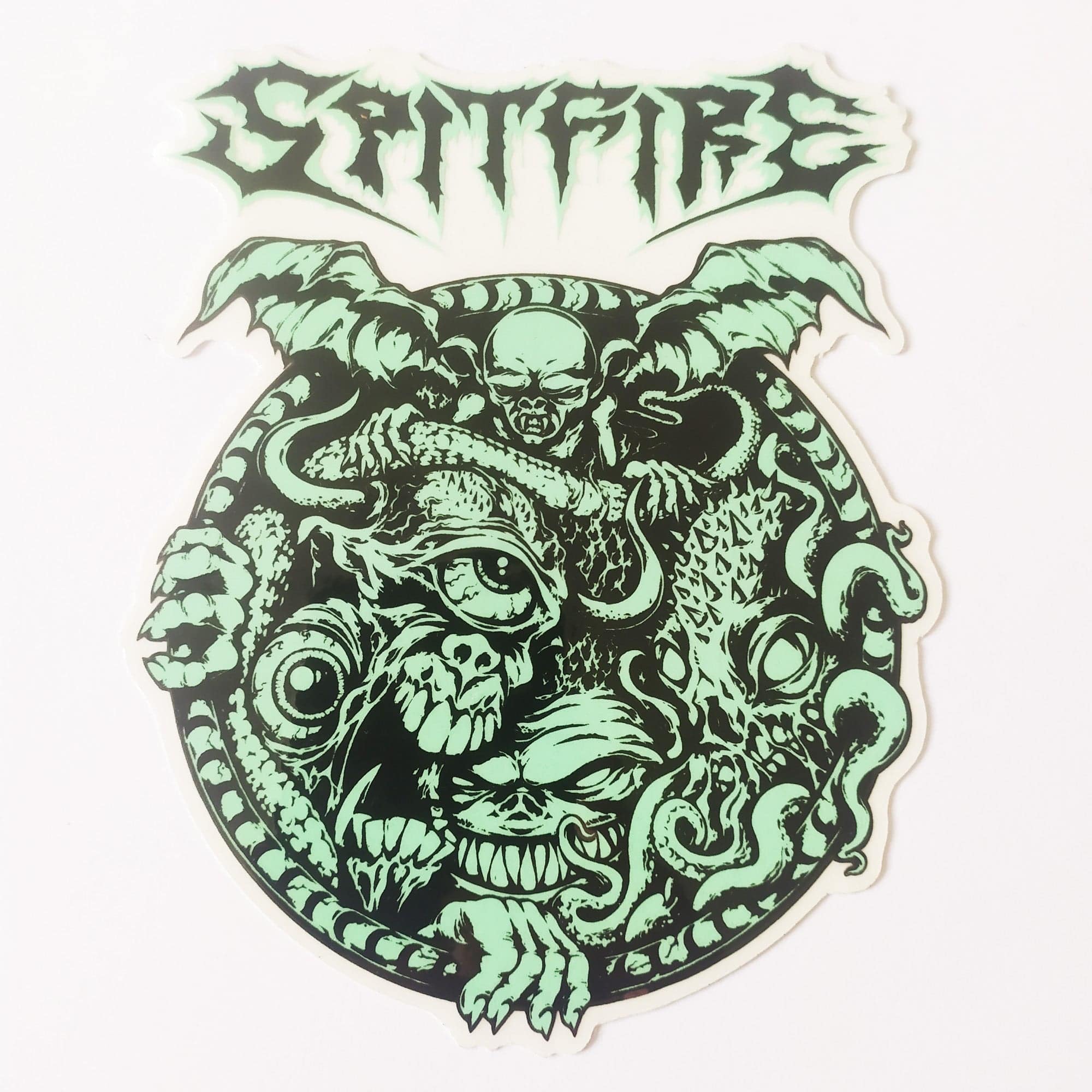 Spitfire Wheels Skateboard Sticker - SkateboardStickers.com