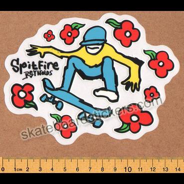 Spitfire x Gonz x The Boss Skateboard Sticker - SkateboardStickers.com