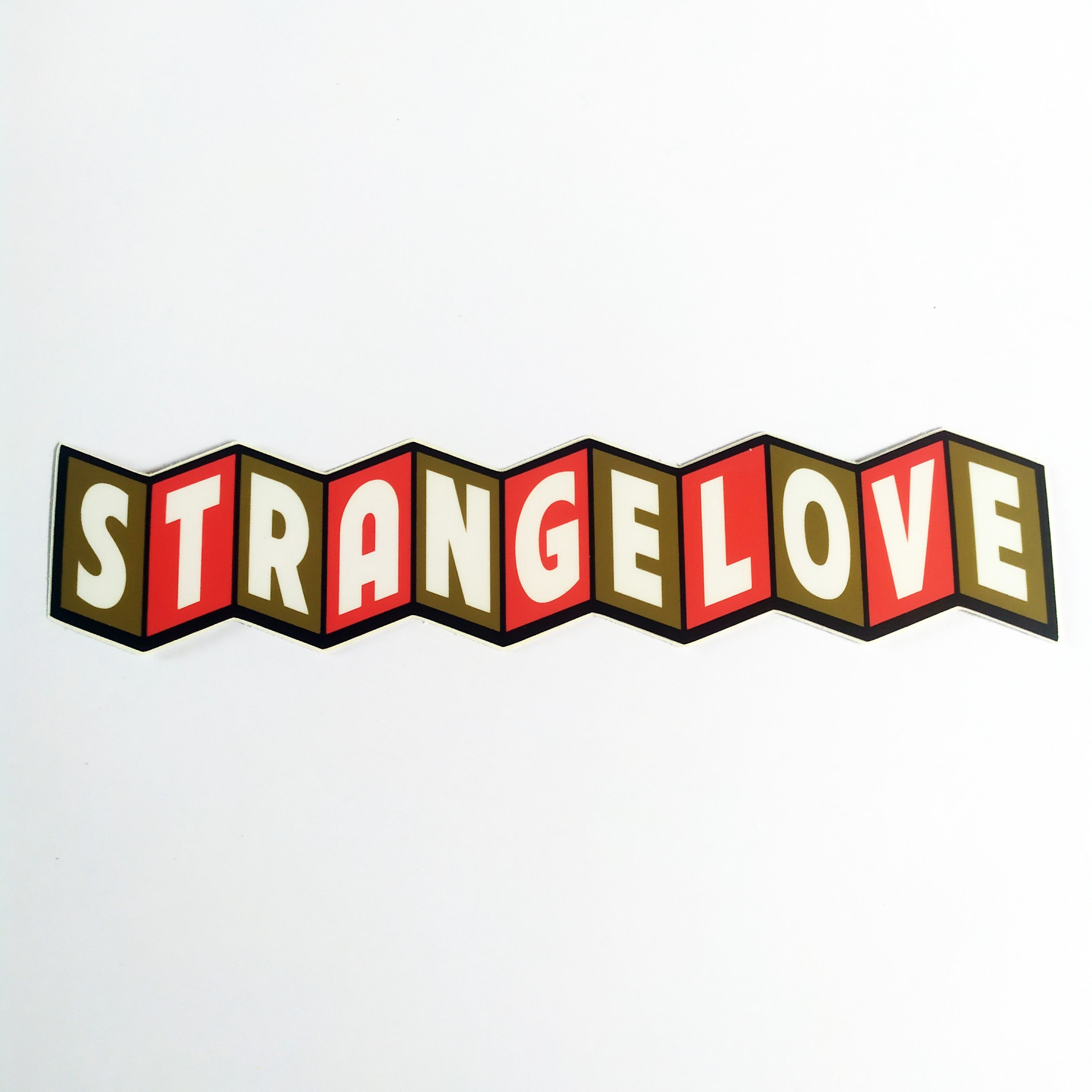 StrangeLove Skateboard Sticker