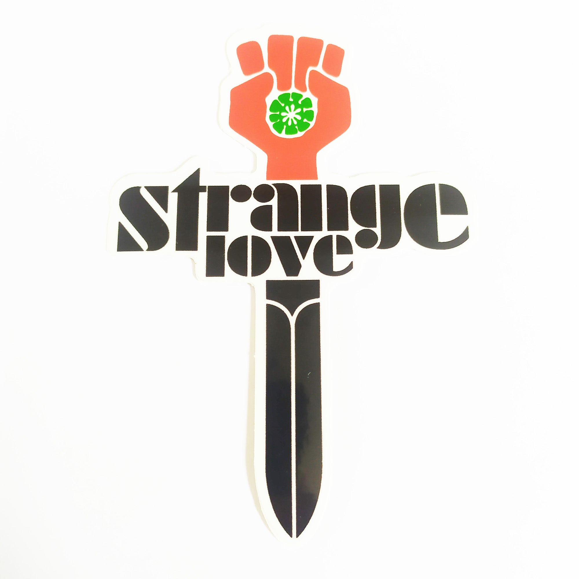 StrangeLove Skateboard Sticker - SkateboardStickers.com