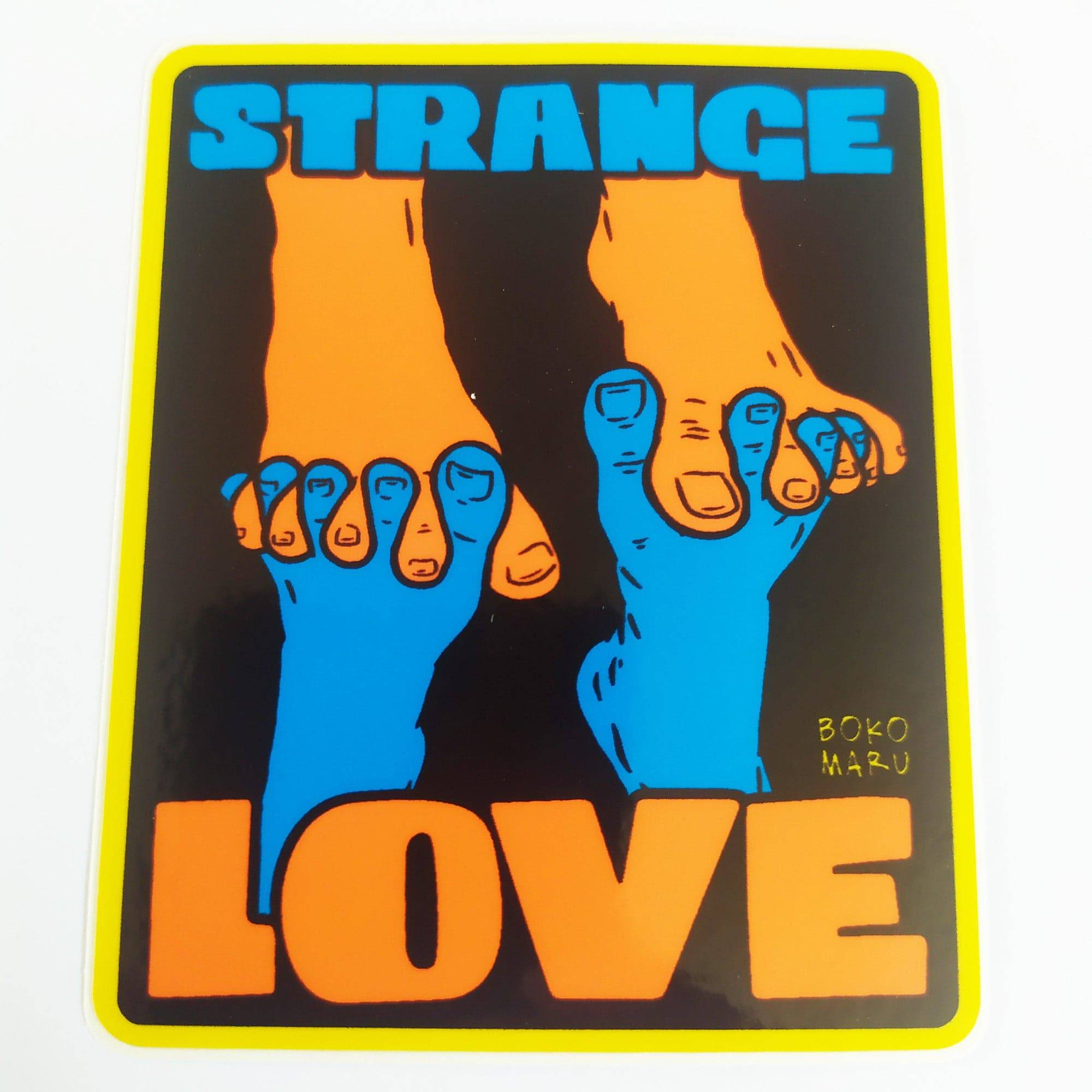 StrangeLove Skateboard Sticker - SkateboardStickers.com