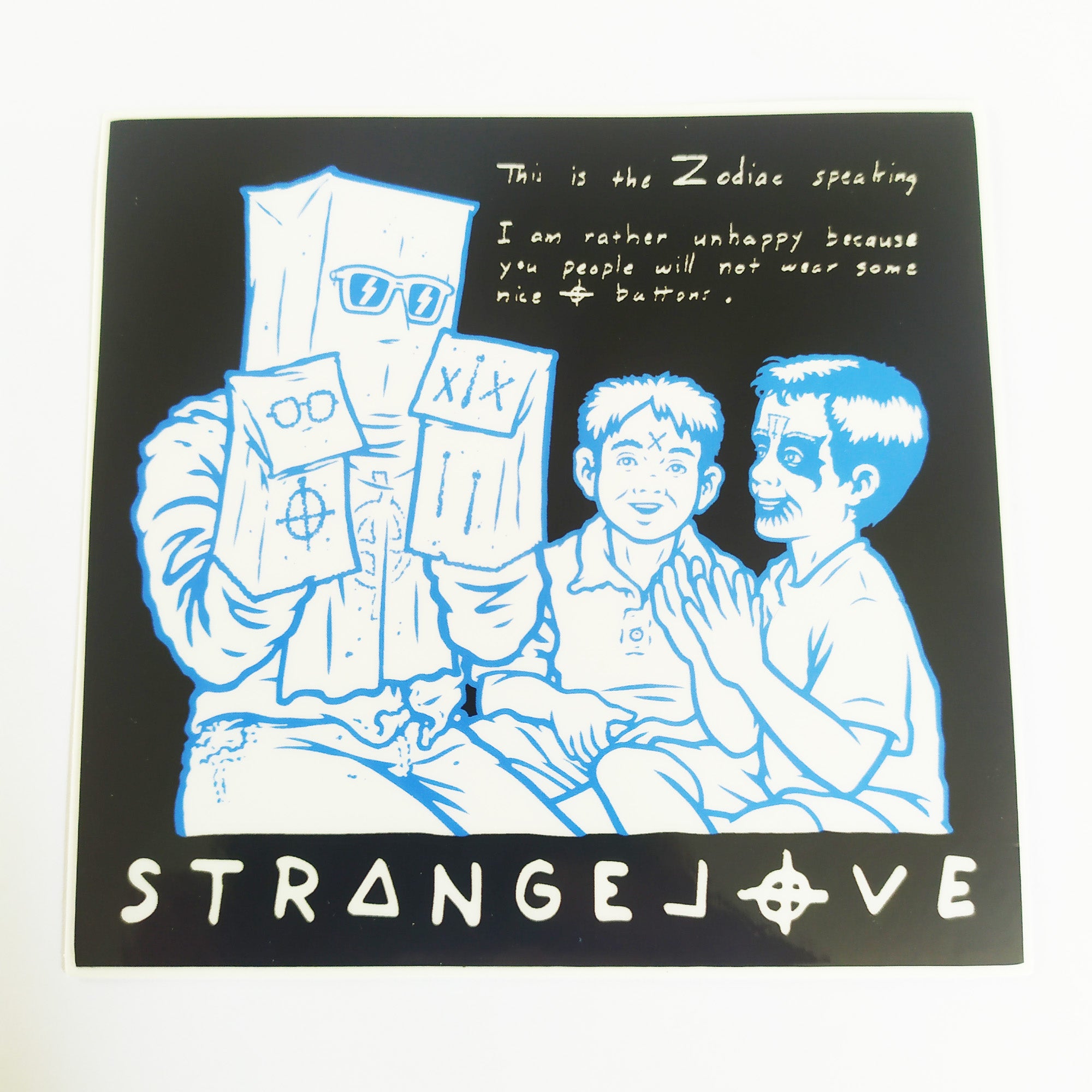 StrangeLove Skateboard Sticker - SkateboardStickers.com