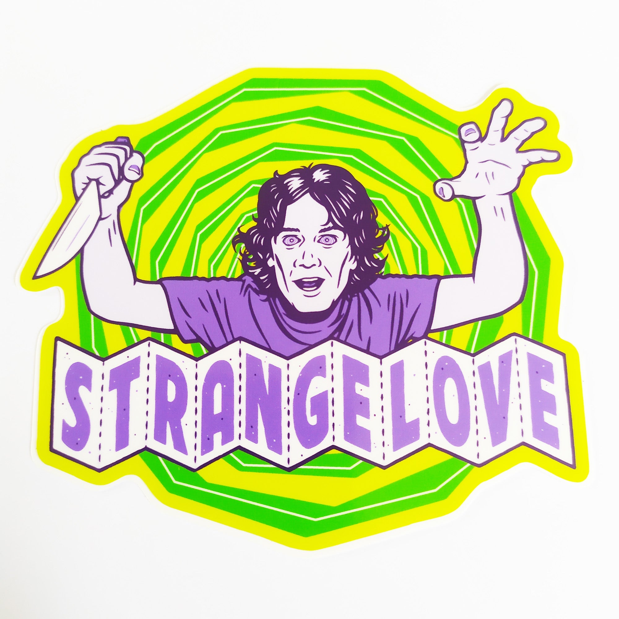 StrangeLove Skateboard Sticker - SkateboardStickers.com