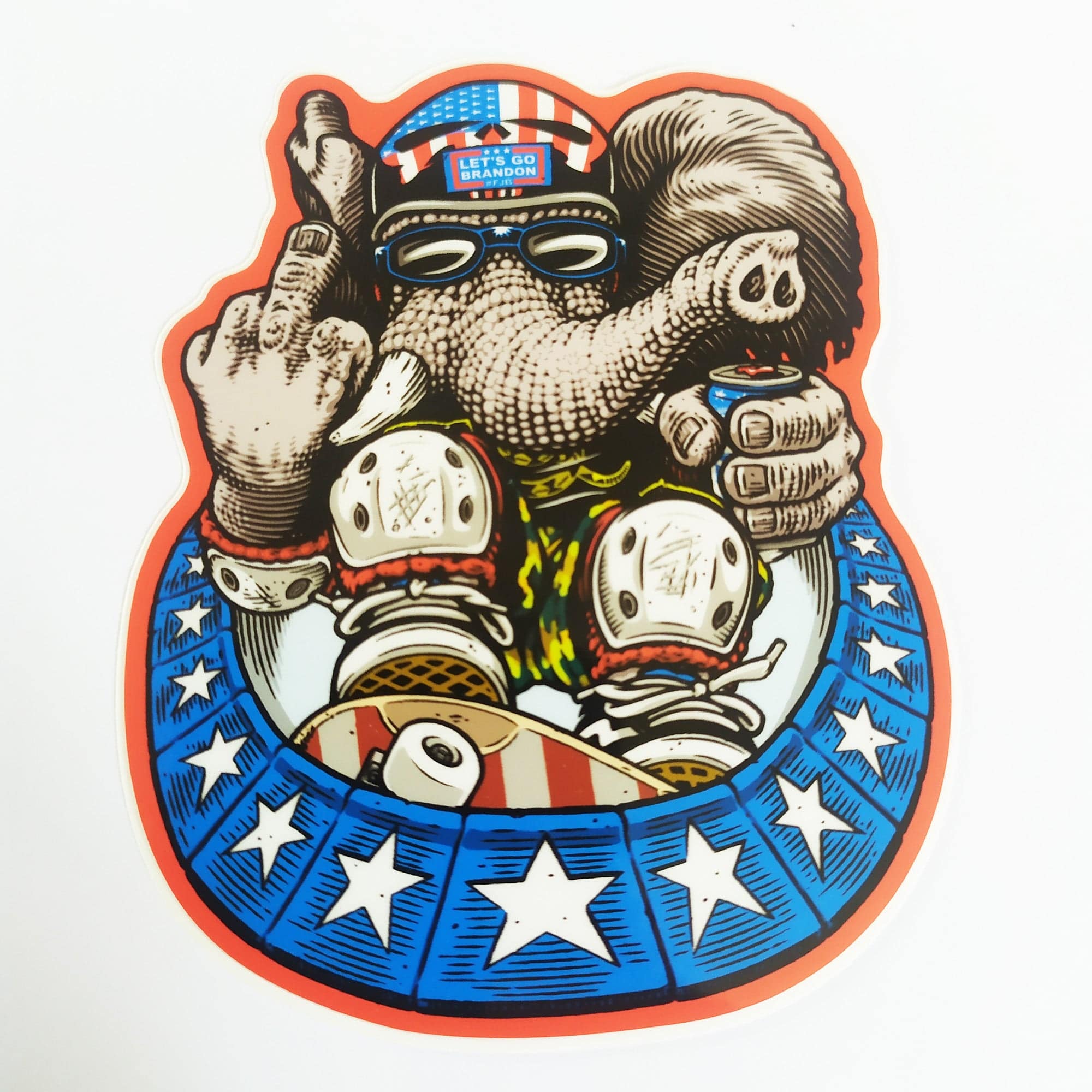 StrangeLove Skateboard Sticker - SkateboardStickers.com