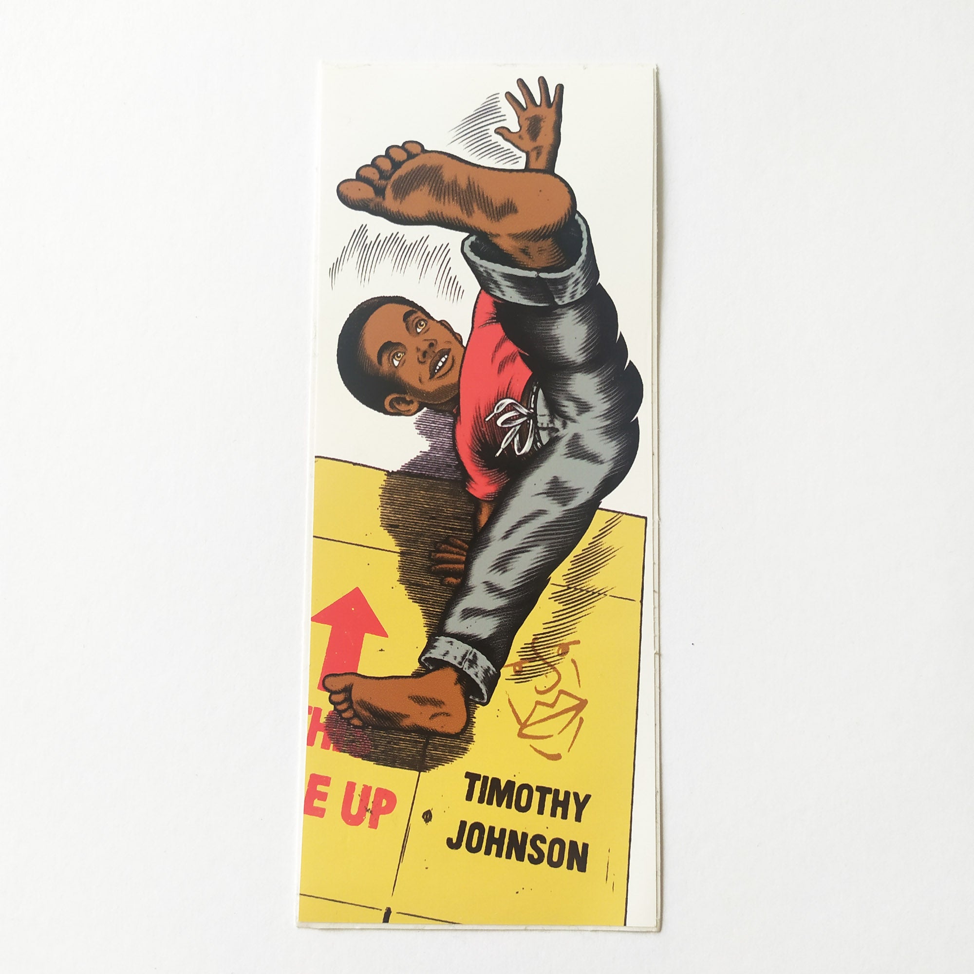 StrangeLove "Timothy Johnson" Skateboard Sticker - SkateboardStickers.com