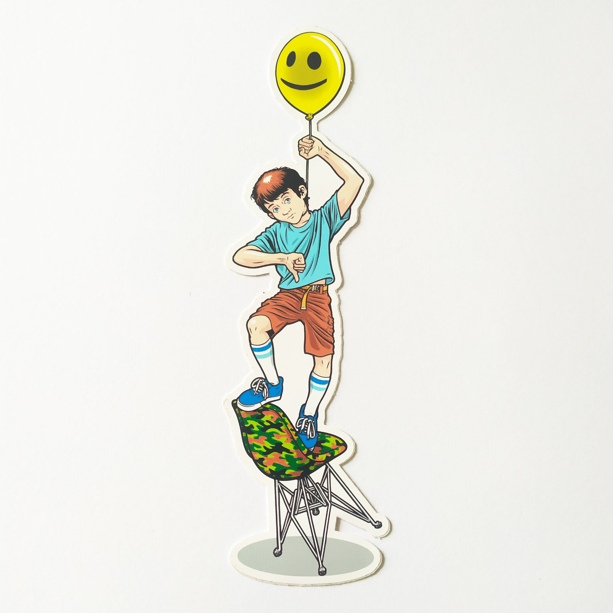 StrangeLove "Balloon Boy" Skateboard Sticker