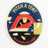 StrangeLove Skate Sticker - "Pitch A Tent In A Homeless Camp"
