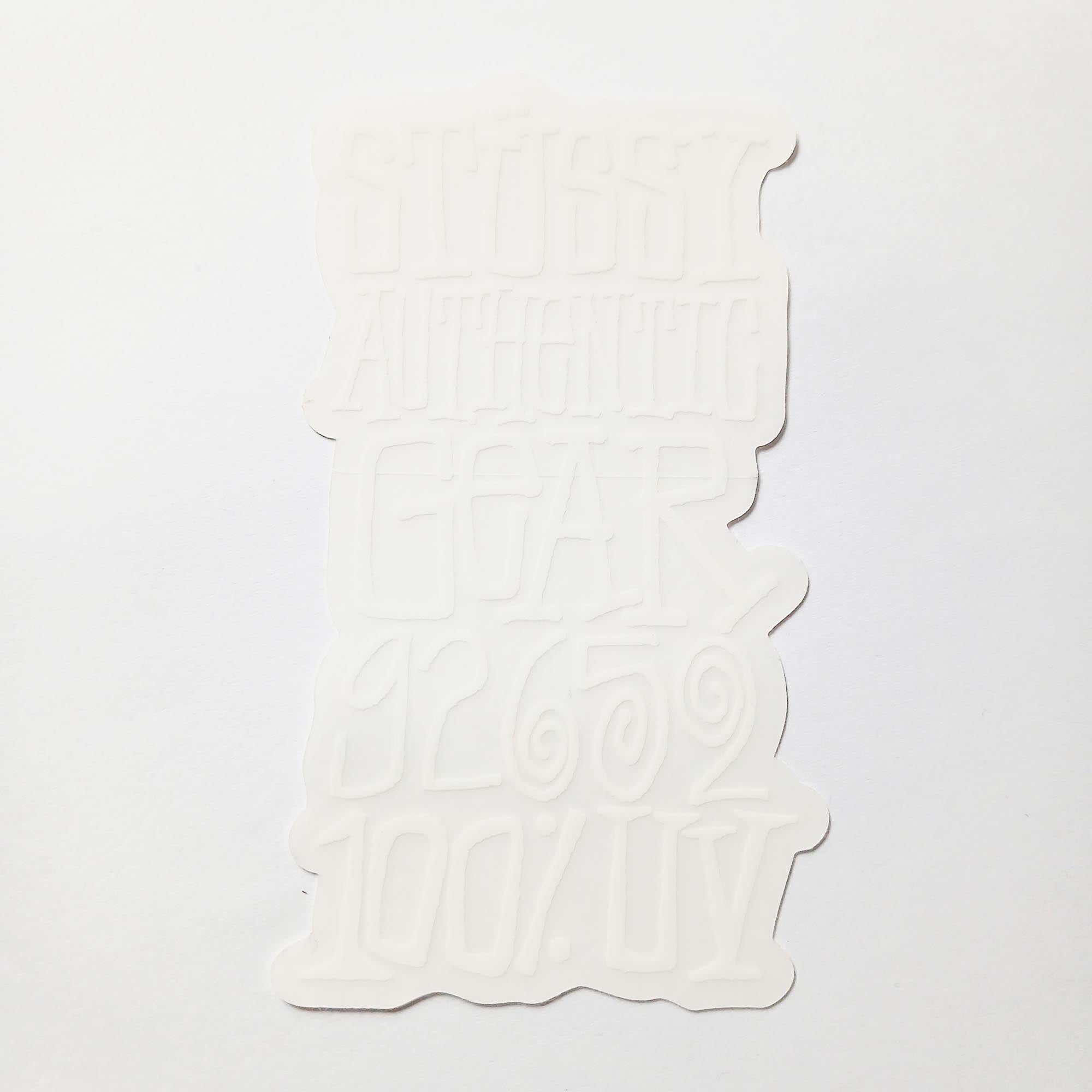 Stussy Skateboard Sticker