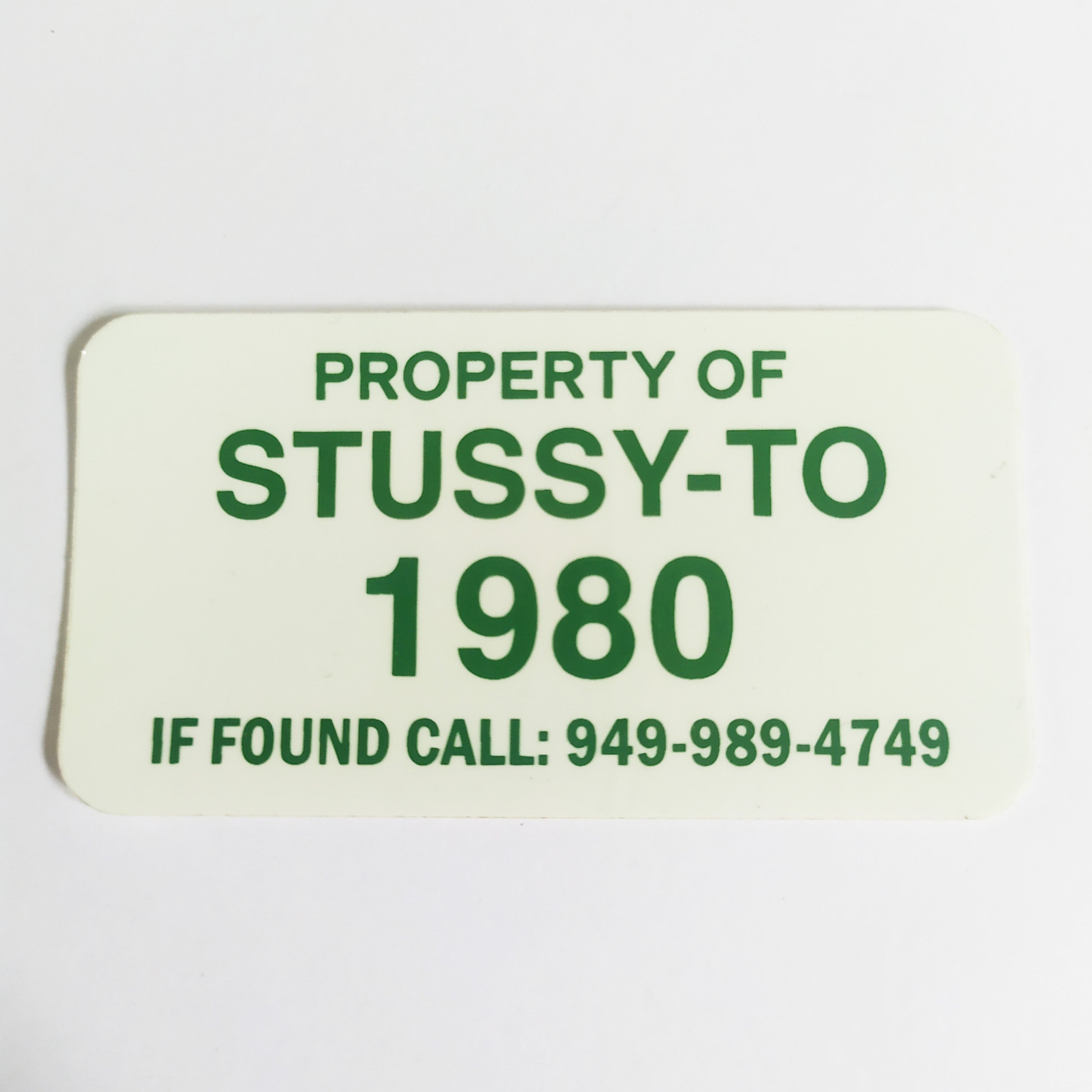 Stussy Skate Sticker - SkateboardStickers.com