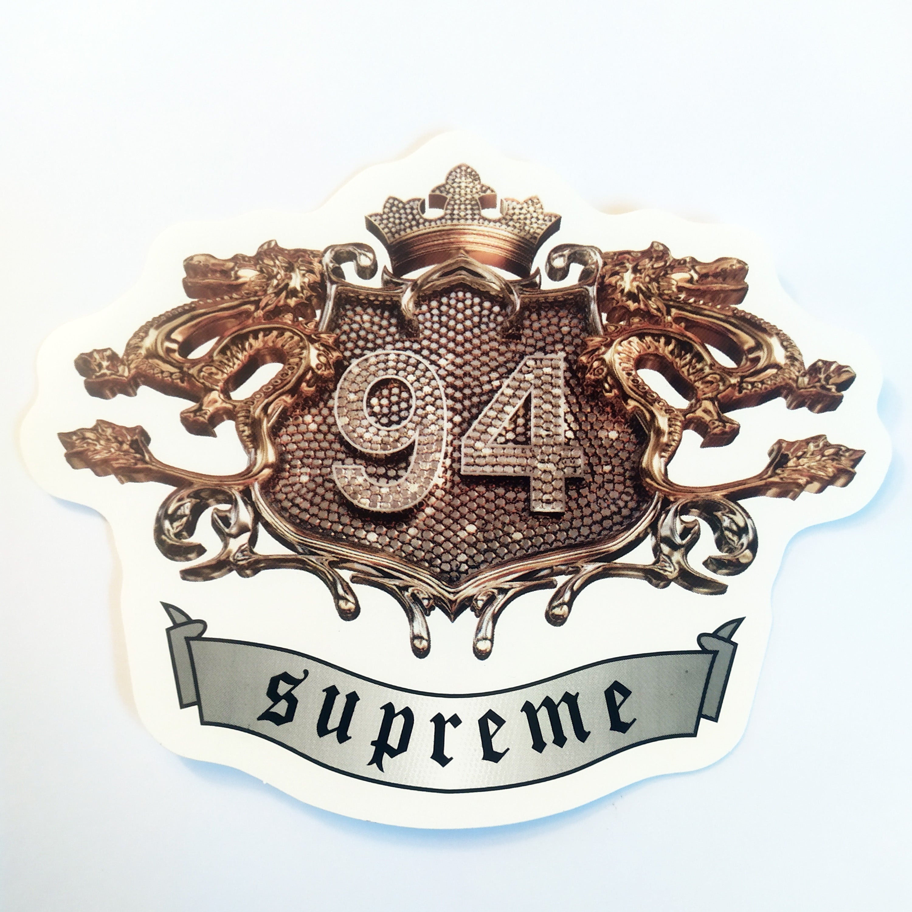 Supreme Clothing Skateboard Sticker